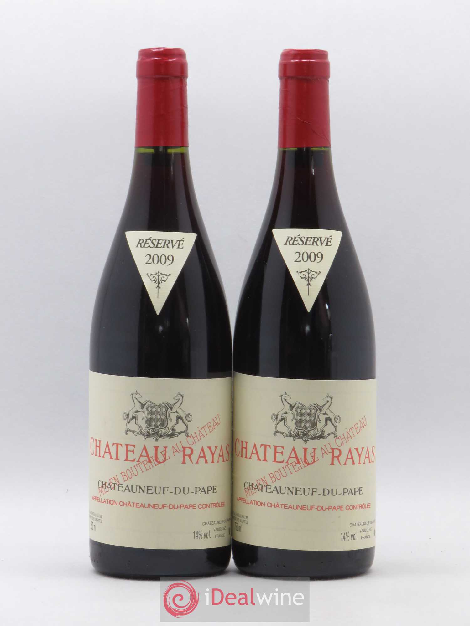 Châteauneuf-du-Pape Château Rayas Emmanuel Reynaud 2009 - Lot de 2 bouteilles - 0