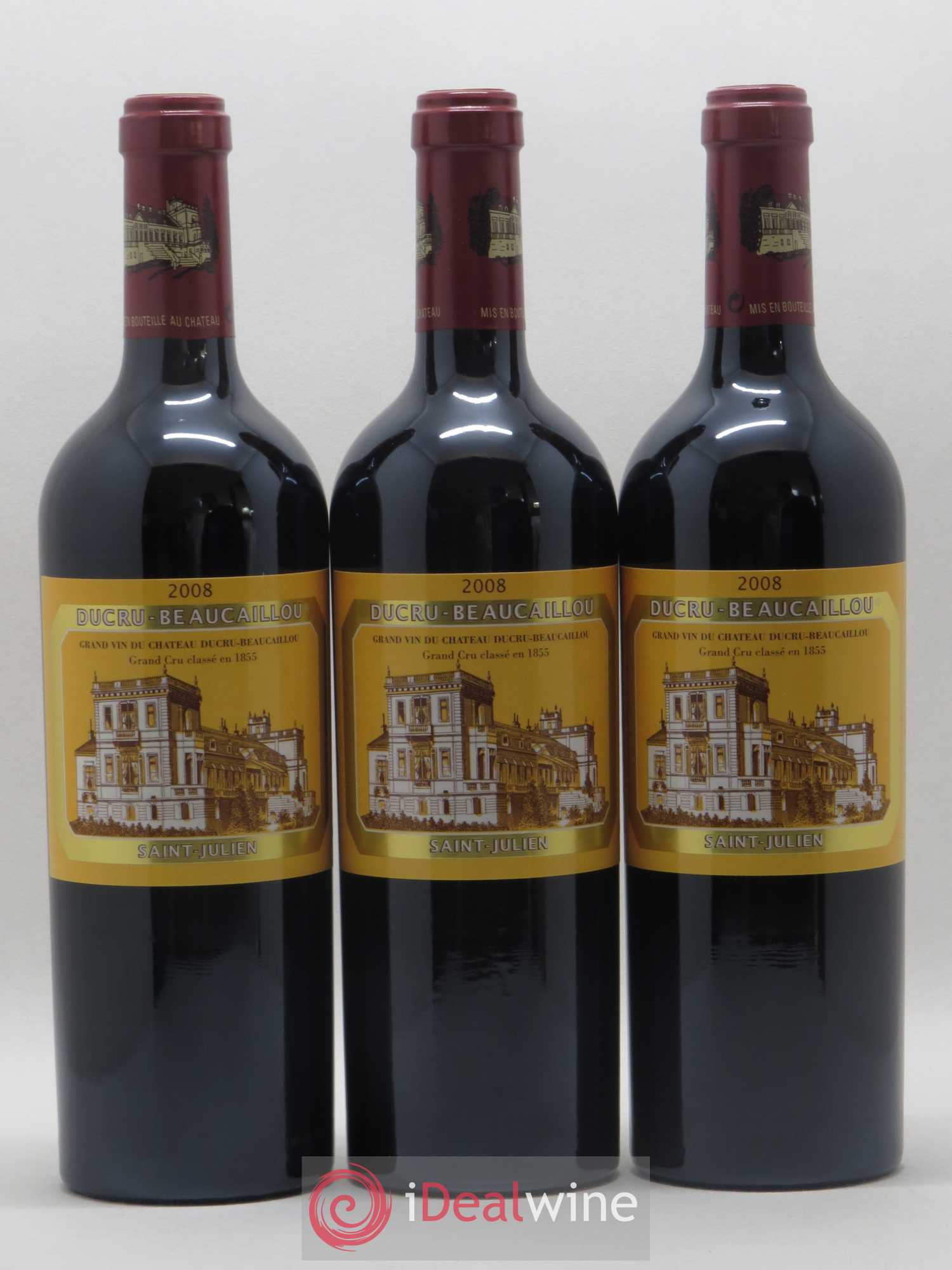 Château Ducru Beaucaillou 2ème Grand Cru Classé 2008 - Lot de 6 bouteilles - 1
