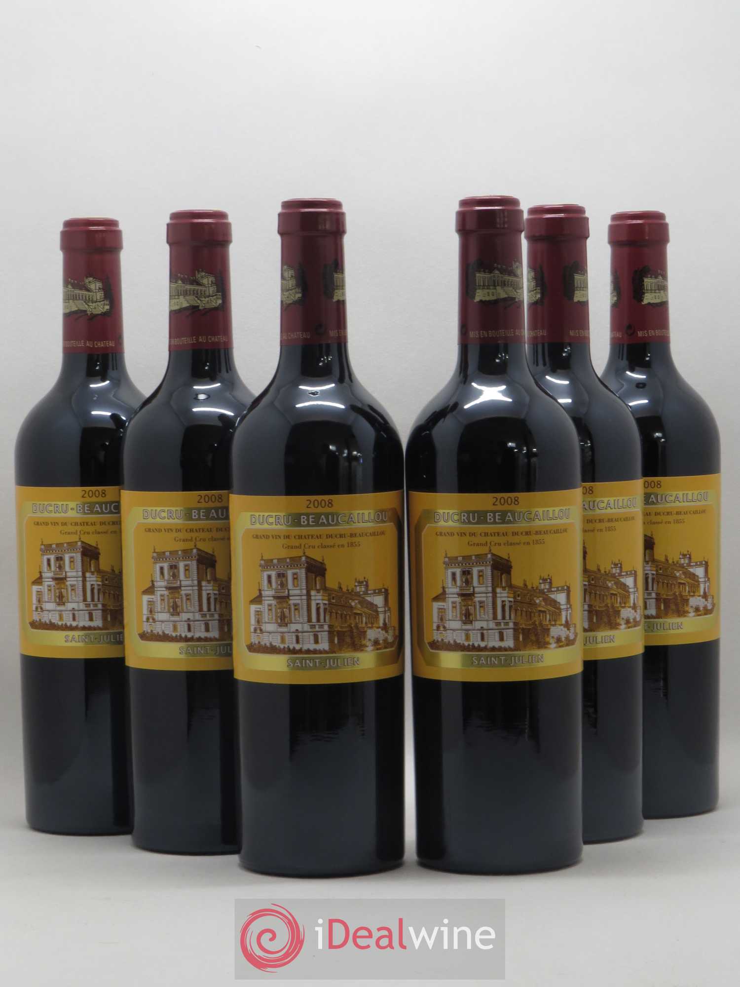 Château Ducru Beaucaillou 2ème Grand Cru Classé 2008 - Lot de 6 bouteilles - 0
