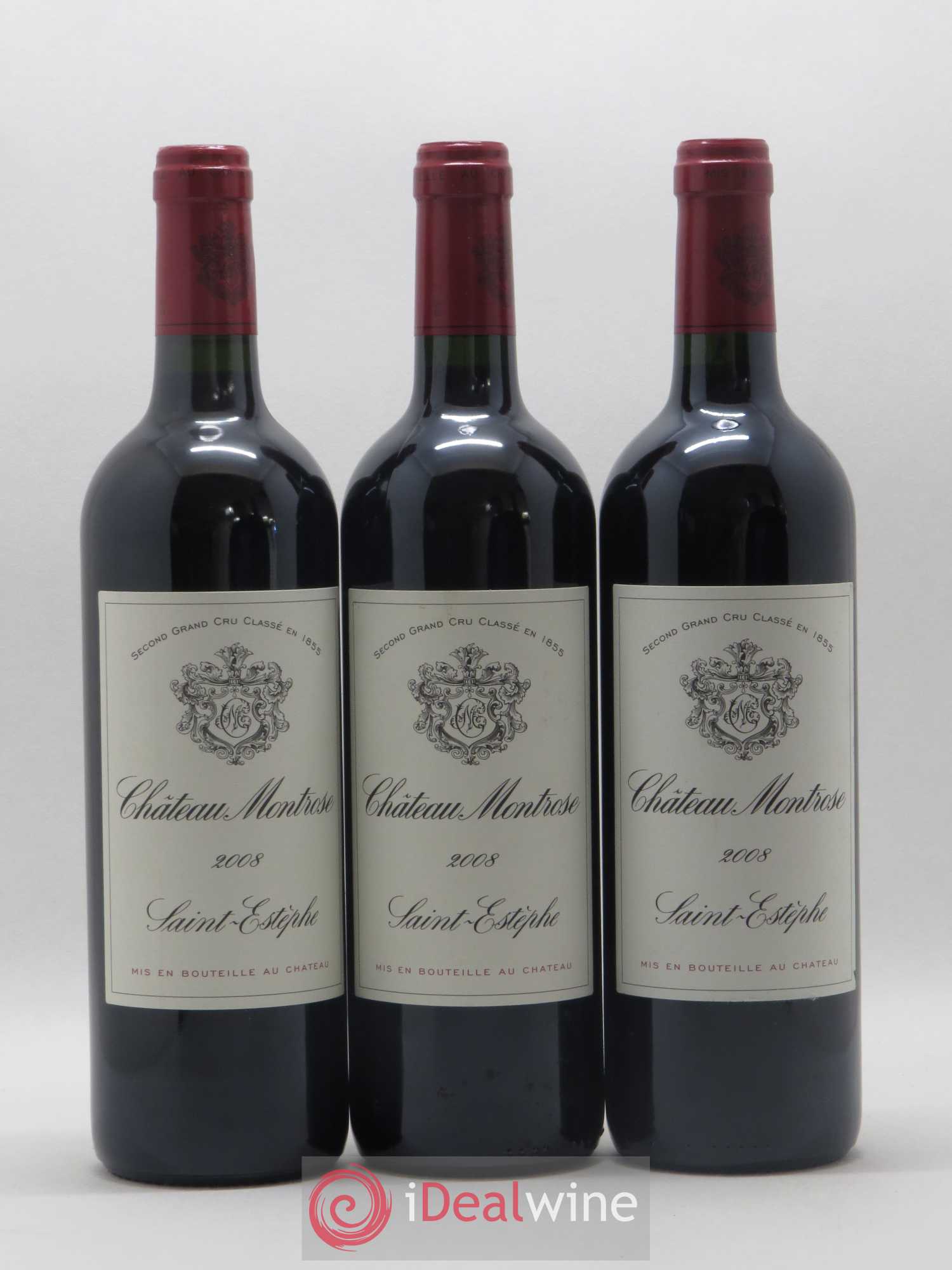 Château Montrose 2ème Grand Cru Classé 2008 - Lot de 6 bouteilles - 1