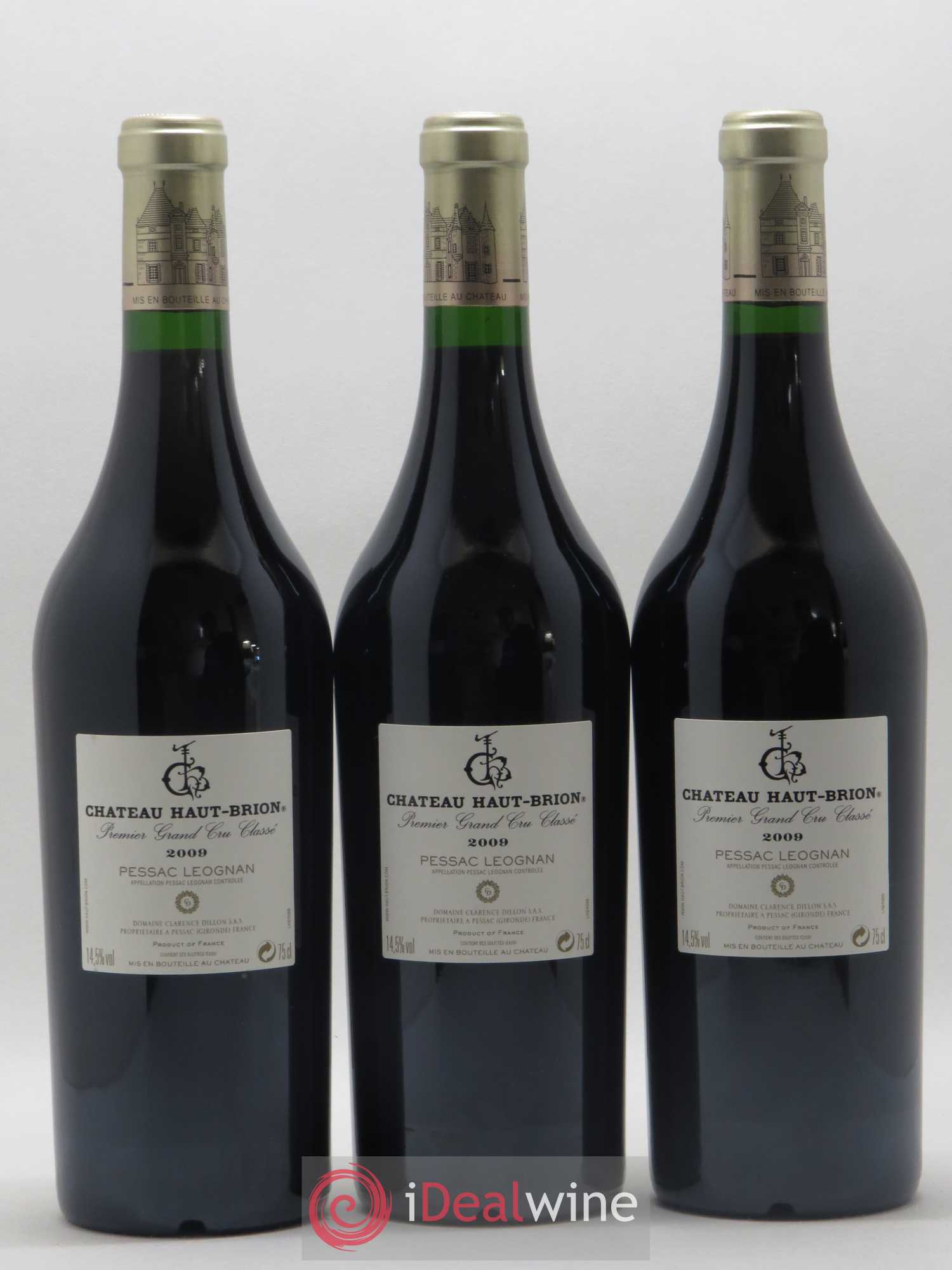Château Haut Brion 1er Grand Cru Classé 2009 - Lot de 6 bouteilles - 4