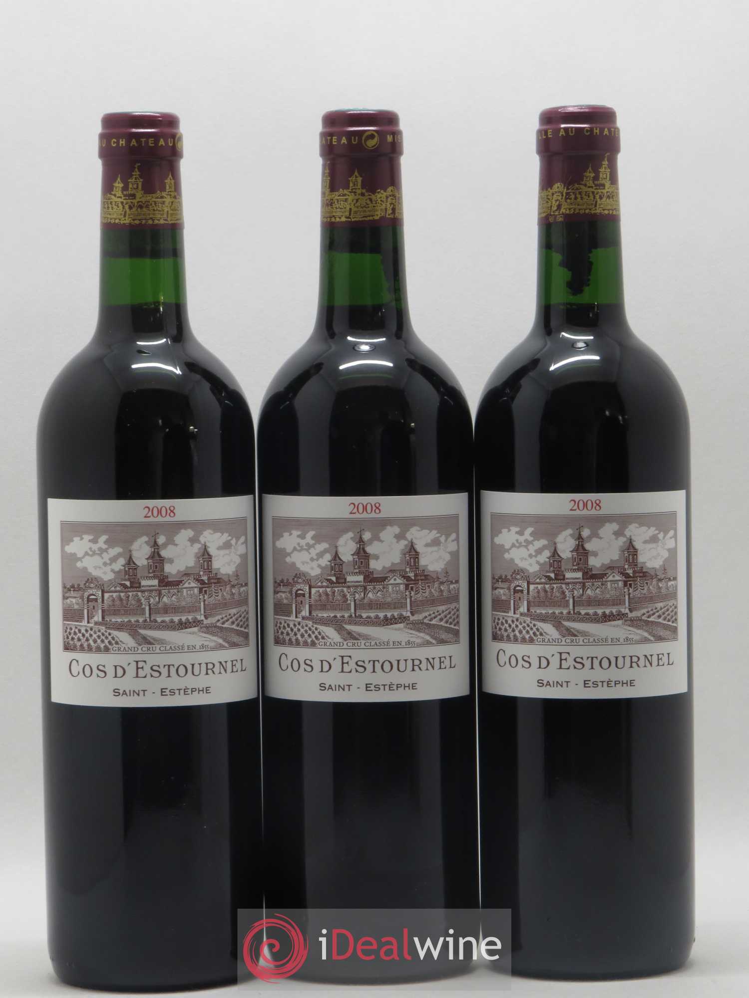 Cos d'Estournel 2ème Grand Cru Classé 2008 - Lot de 6 bouteilles - 1