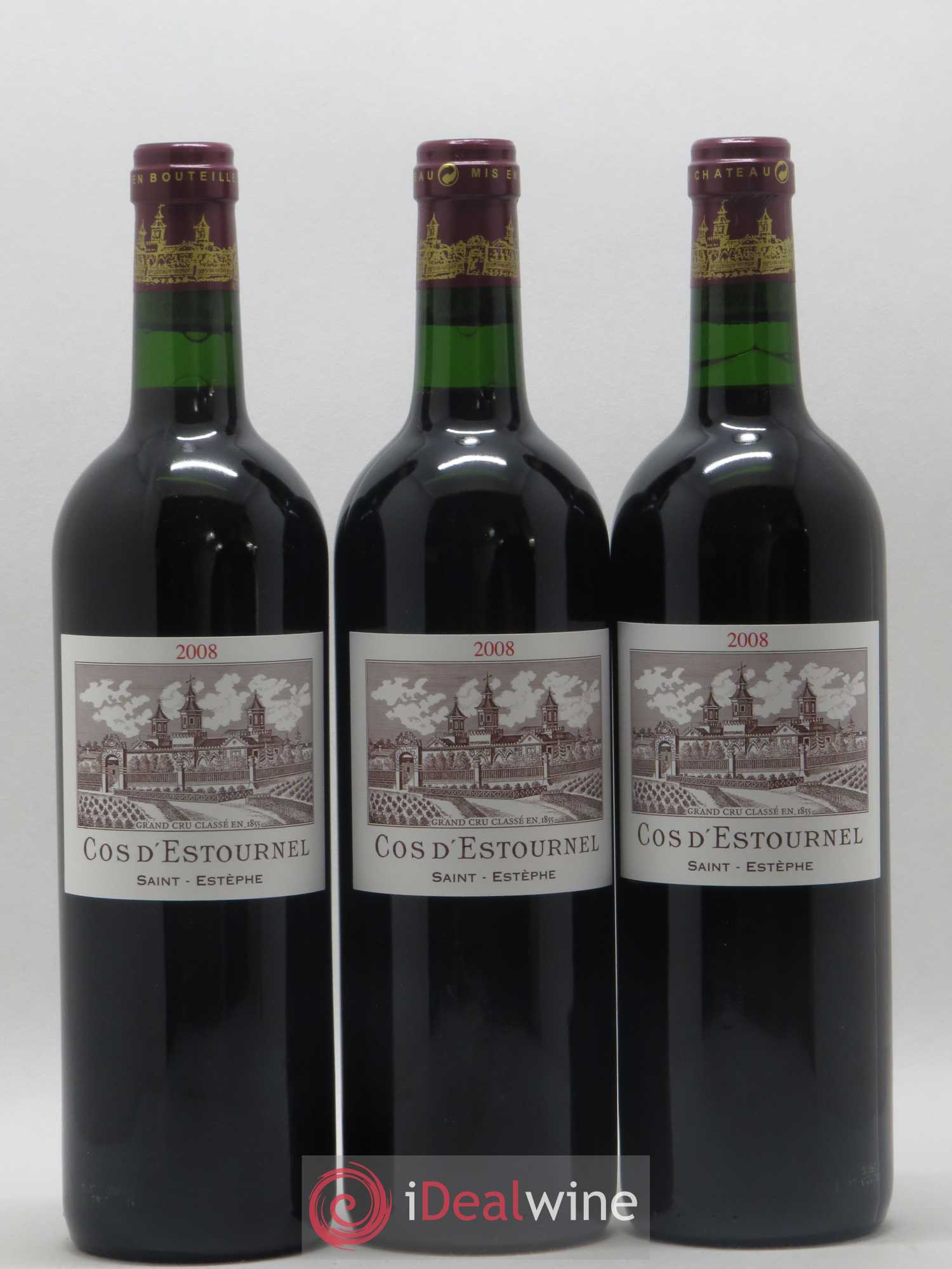 Cos d'Estournel 2ème Grand Cru Classé 2008 - Lot de 6 bouteilles - 2