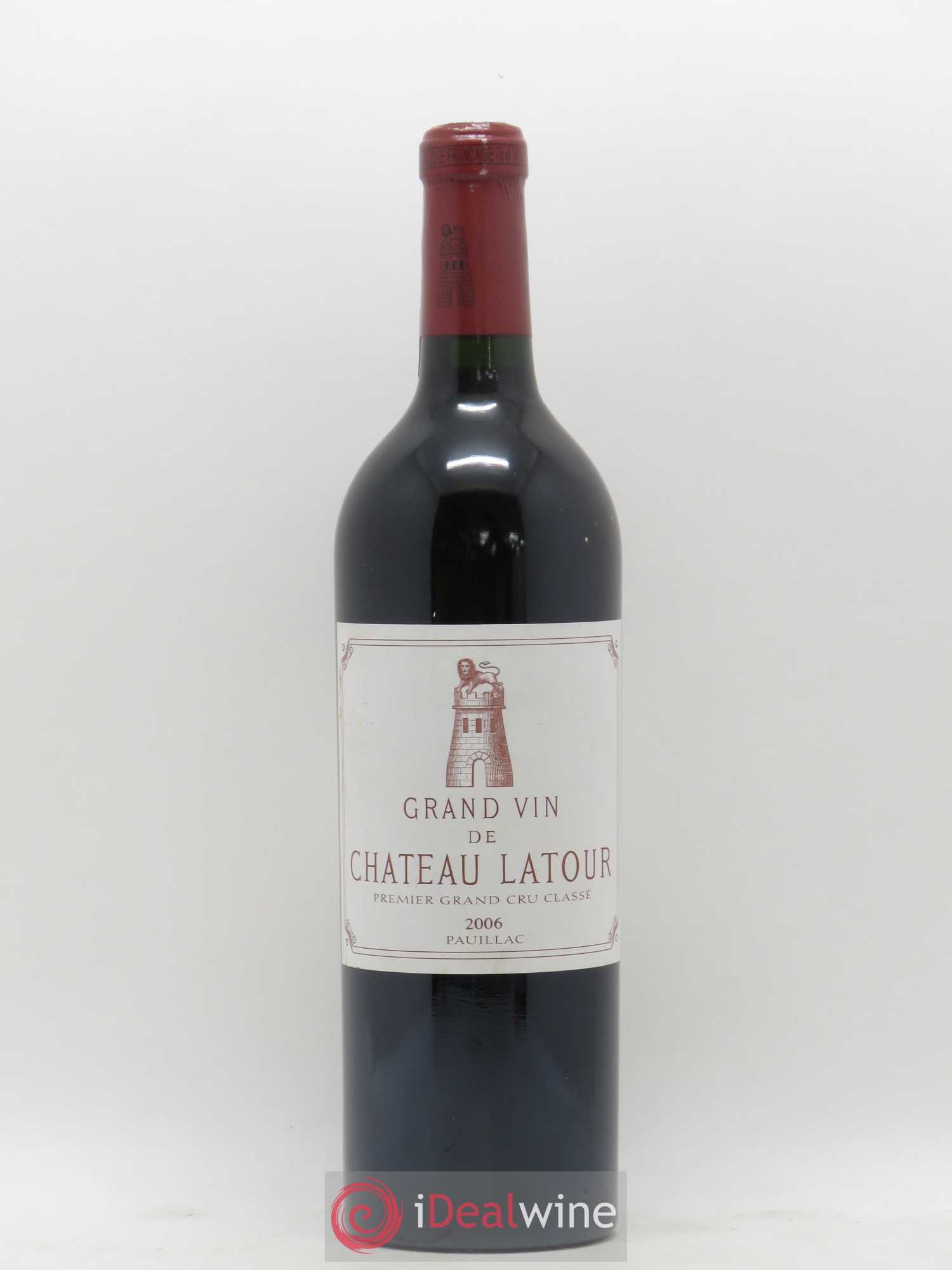 Château Latour 1er Grand Cru Classé 2006 - Lot de 1 bouteille - 0