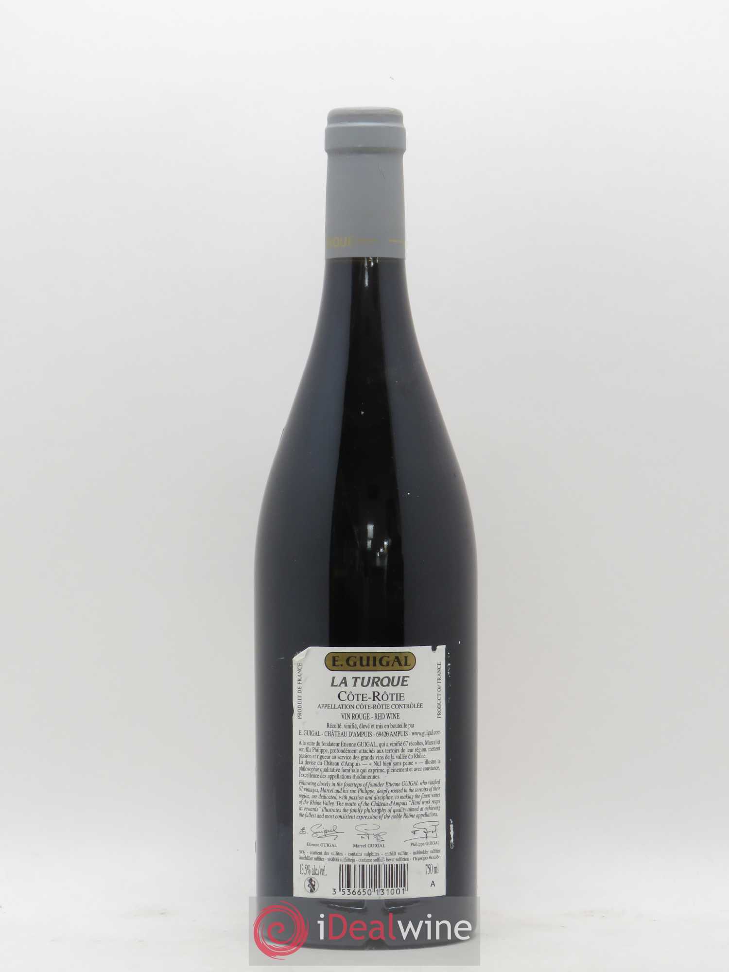 Côte-Rôtie La Turque Guigal 2006 - Lot de 1 bouteille - 1