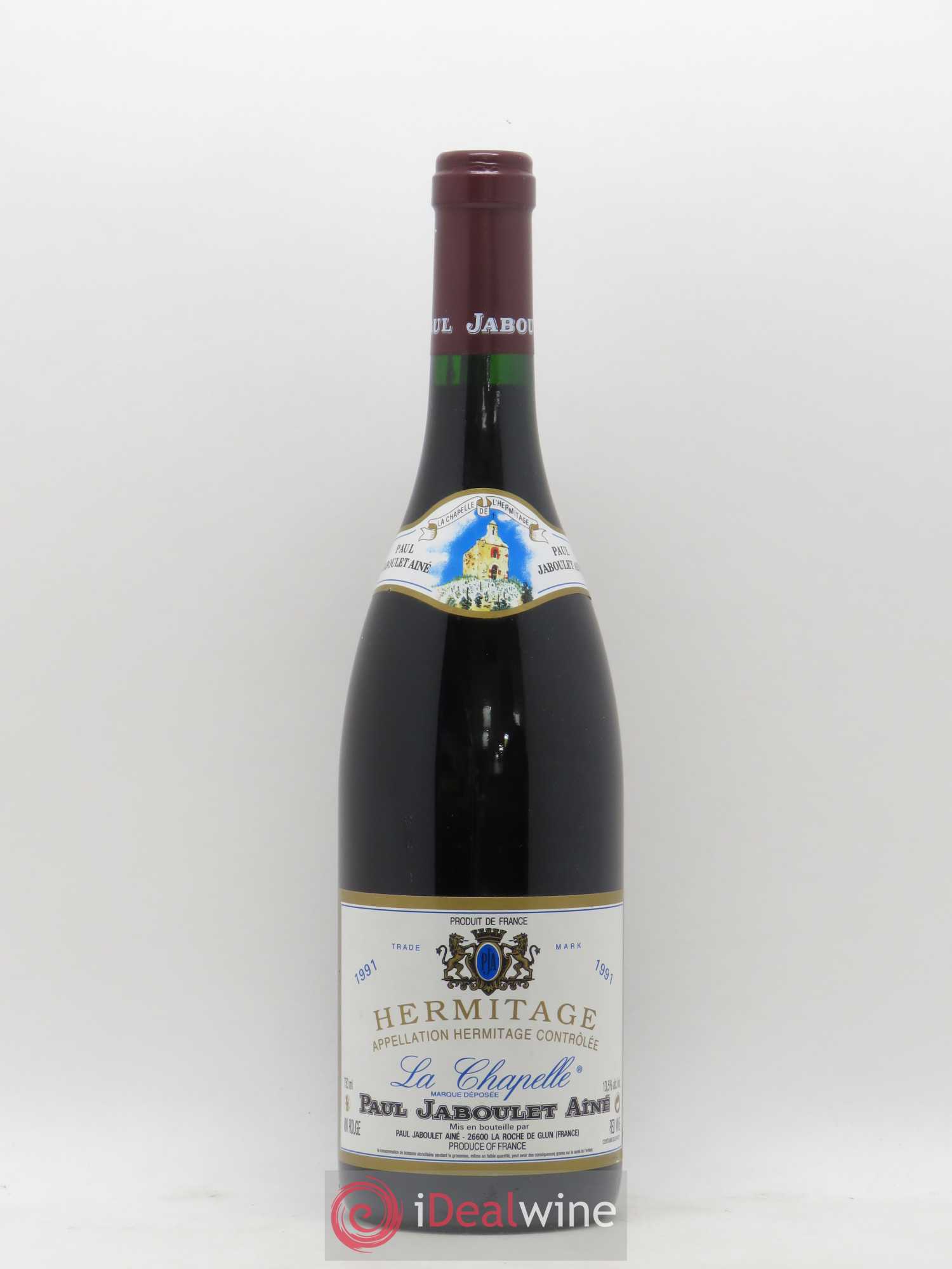 Hermitage La Chapelle Paul Jaboulet Ainé 1991 - Lot de 1 bouteille - 0