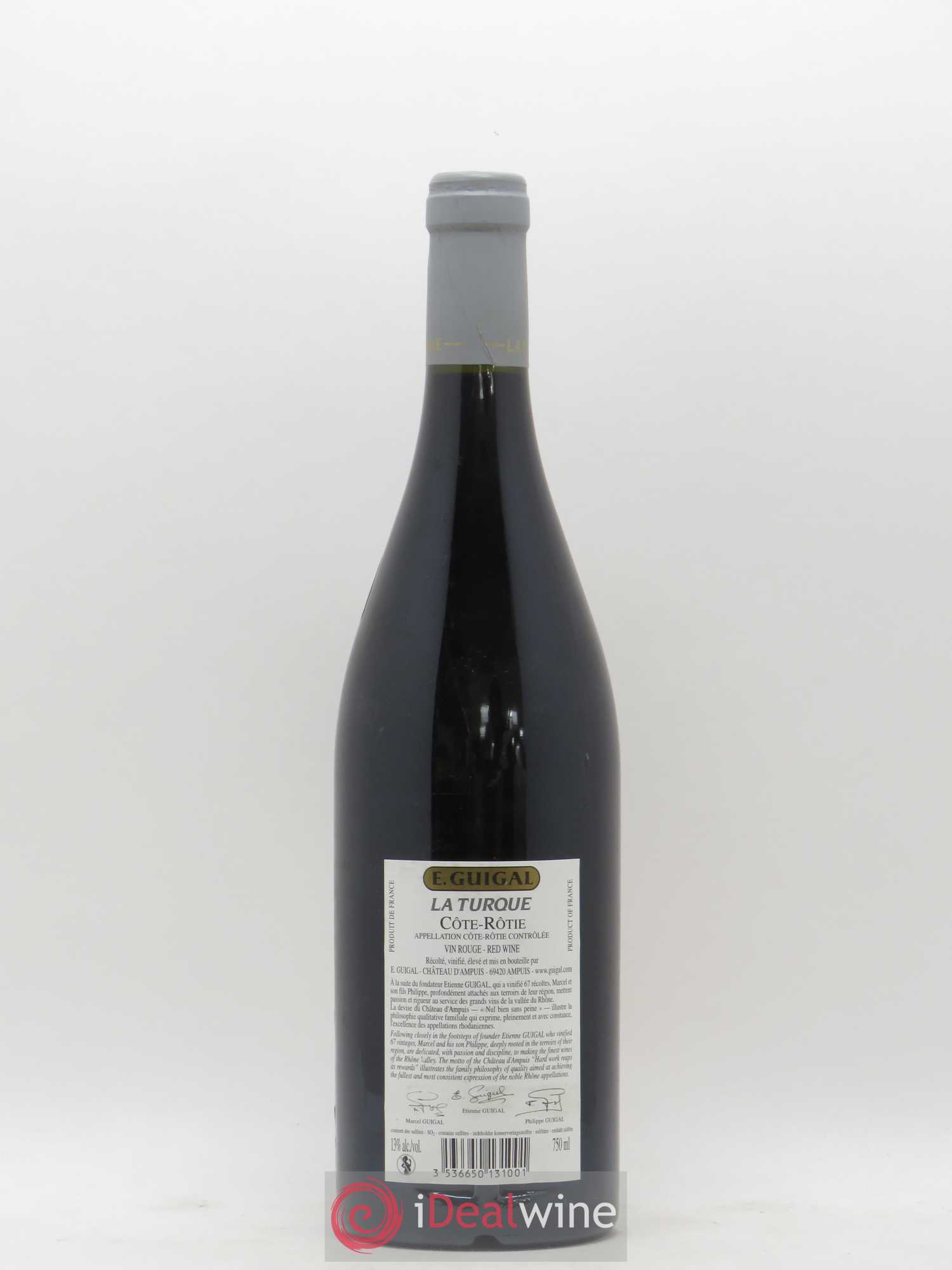 Côte-Rôtie La Turque Guigal 2004 - Lot de 1 bouteille - 1