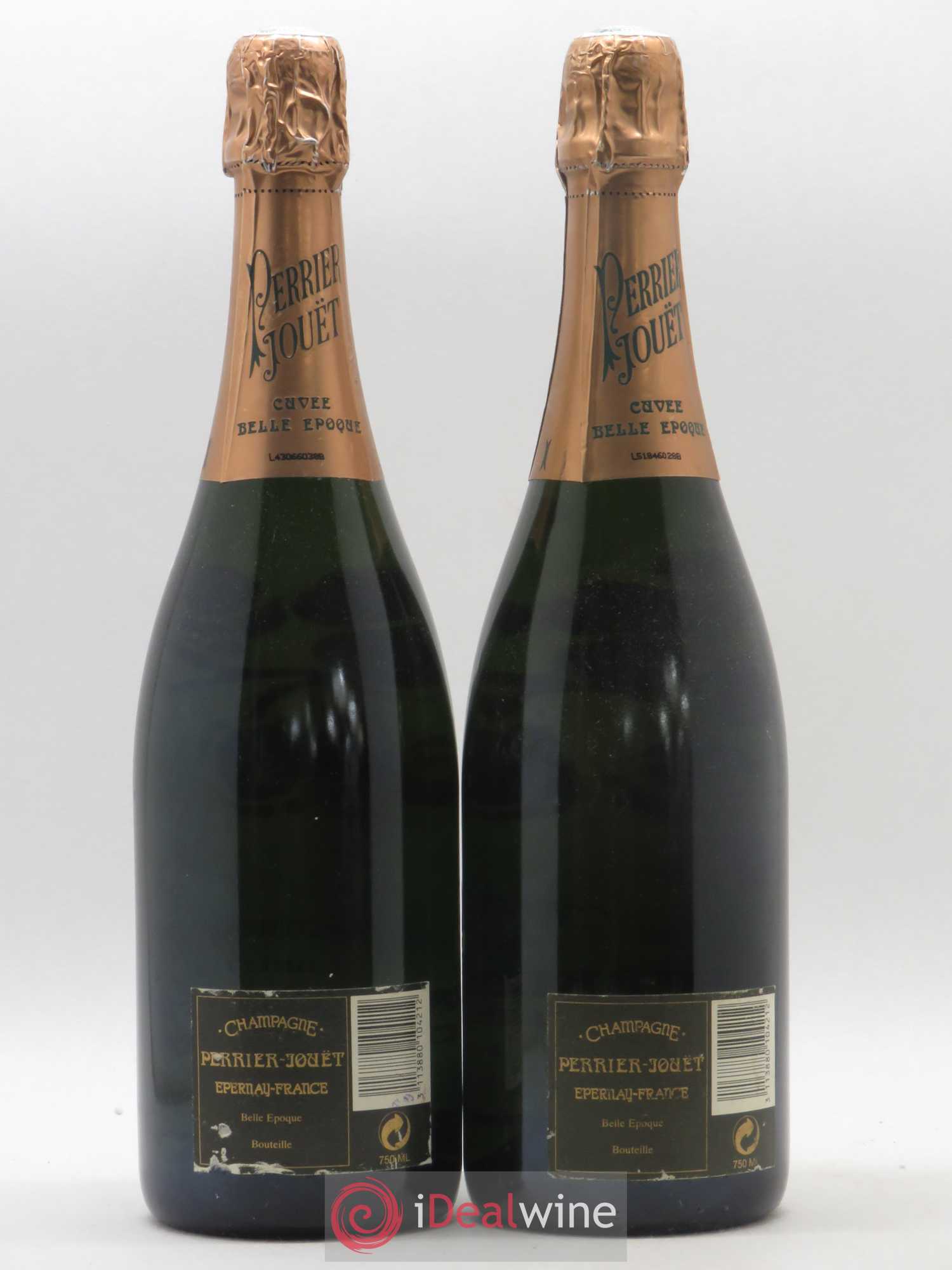 Cuvée Belle Epoque Brut Perrier-Jouët 1988 - Lot de 2 bouteilles - 1
