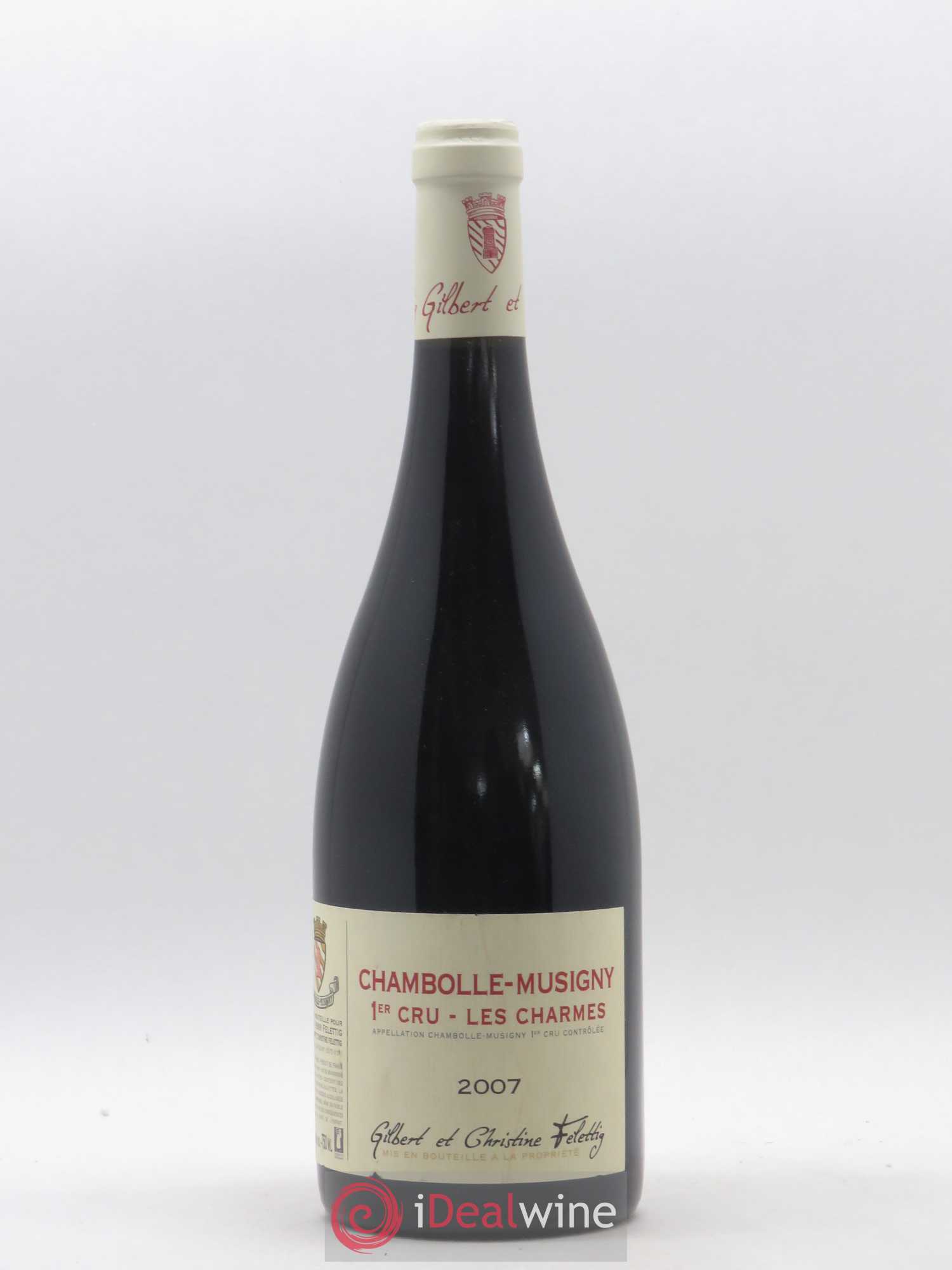 Chambolle-Musigny 1er Cru Les Charmes Felettig (Domaine) 2007 - Lot de 1 bouteille - 0