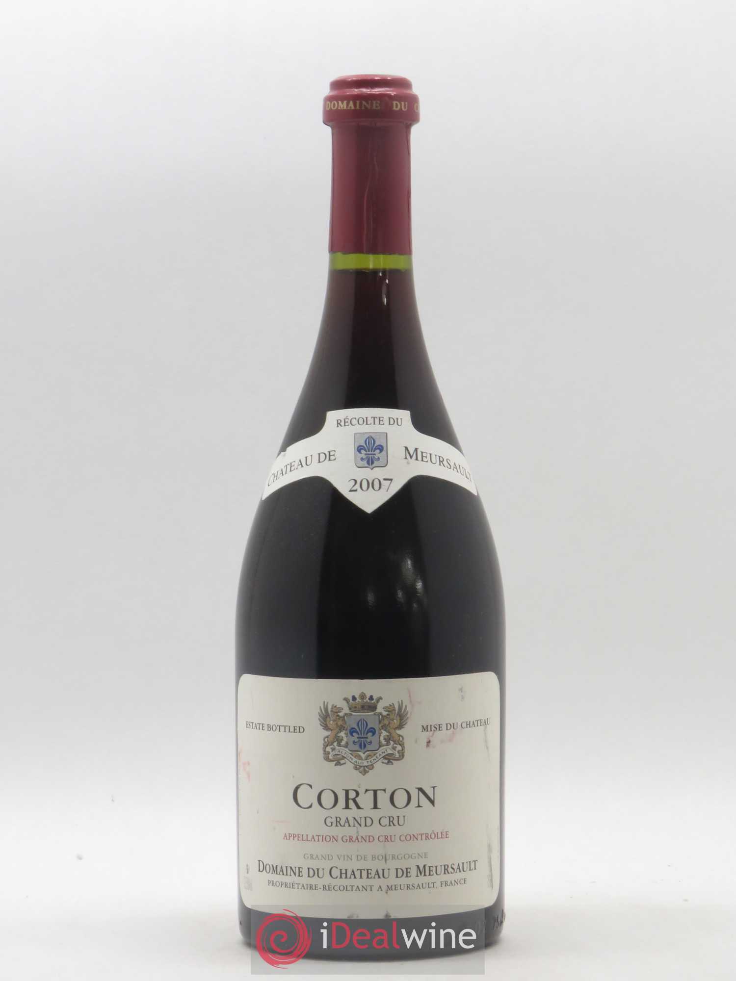 Corton Grand Cru Château de Meursault 2007 - Lot de 1 bouteille - 0