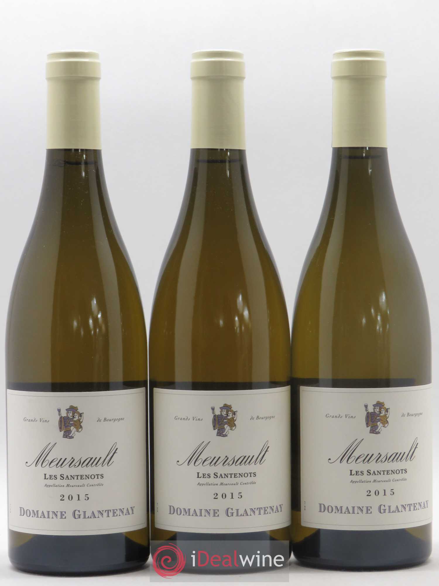 Meursault Les Santenots Domaine Georges et Pierre Glantenay 2015 - Posten von 3 Flaschen - 0