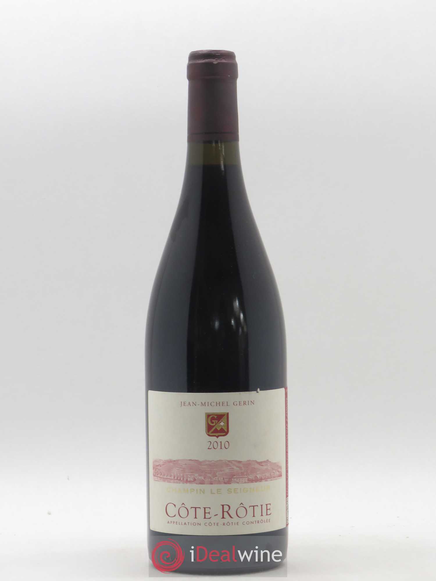 Côte-Rôtie Champin Le Seigneur Jean-Michel Gerin 2010 - Lot de 1 bouteille - 0
