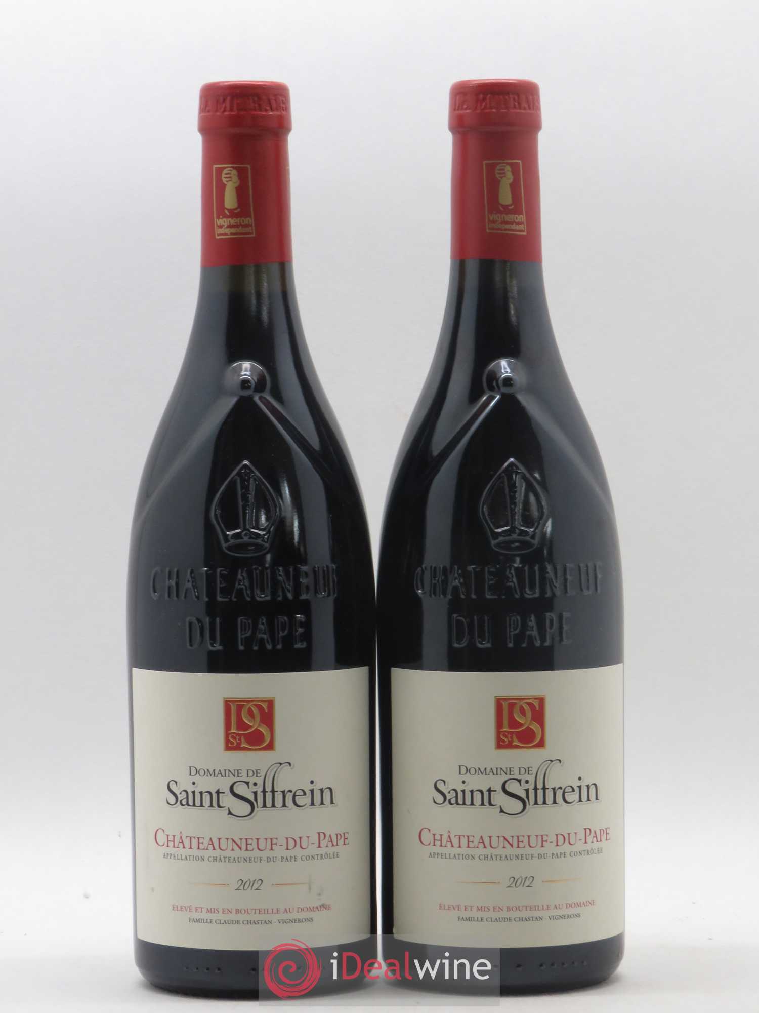 Châteauneuf-du-Pape Domaine de Saint-Siffrein 2012 - Posten von 2 Flaschen - 0
