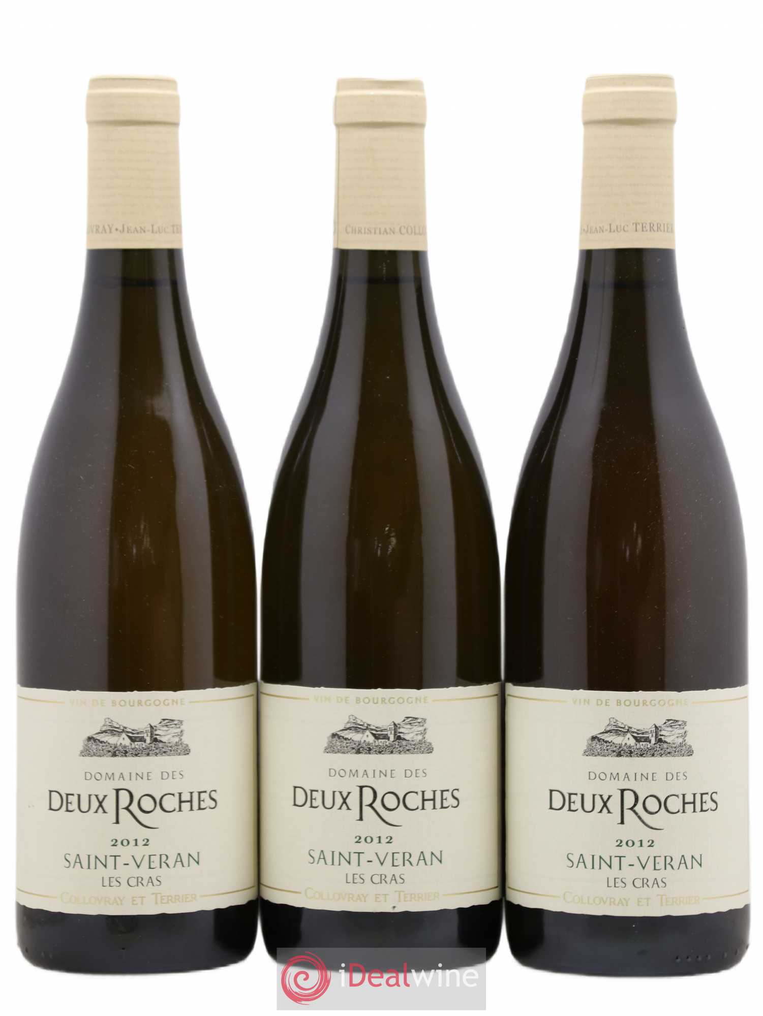 Saint-Véran Les Cras Domaine des Deux Roches Collovray Et Terrier 2012 - Posten von 3 Flaschen - 0