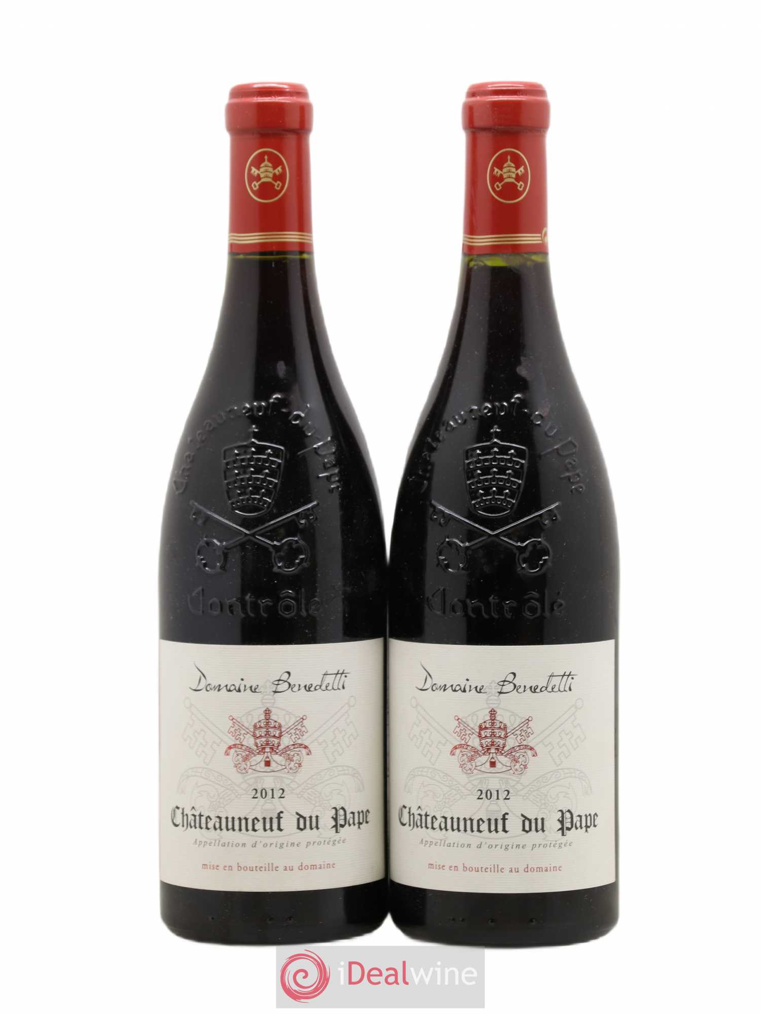 Châteauneuf-du-Pape Domaine Benedetti 2012 - Posten von 2 Flaschen - 0