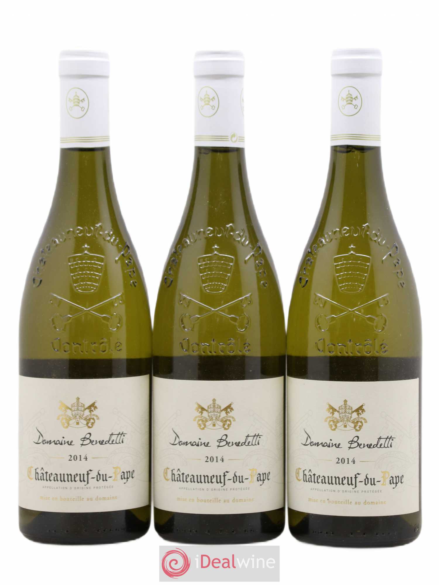Châteauneuf-du-Pape Domaine Benedetti 2014 - Posten von 3 Flaschen - 0