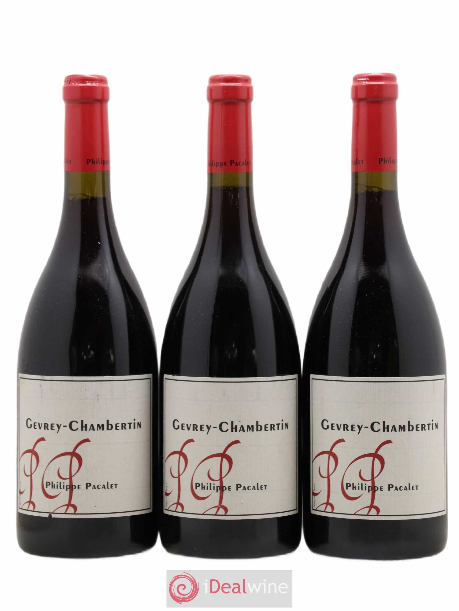 Gevrey-Chambertin Philippe Pacalet 2011 - Lot de 3 bouteilles - 0