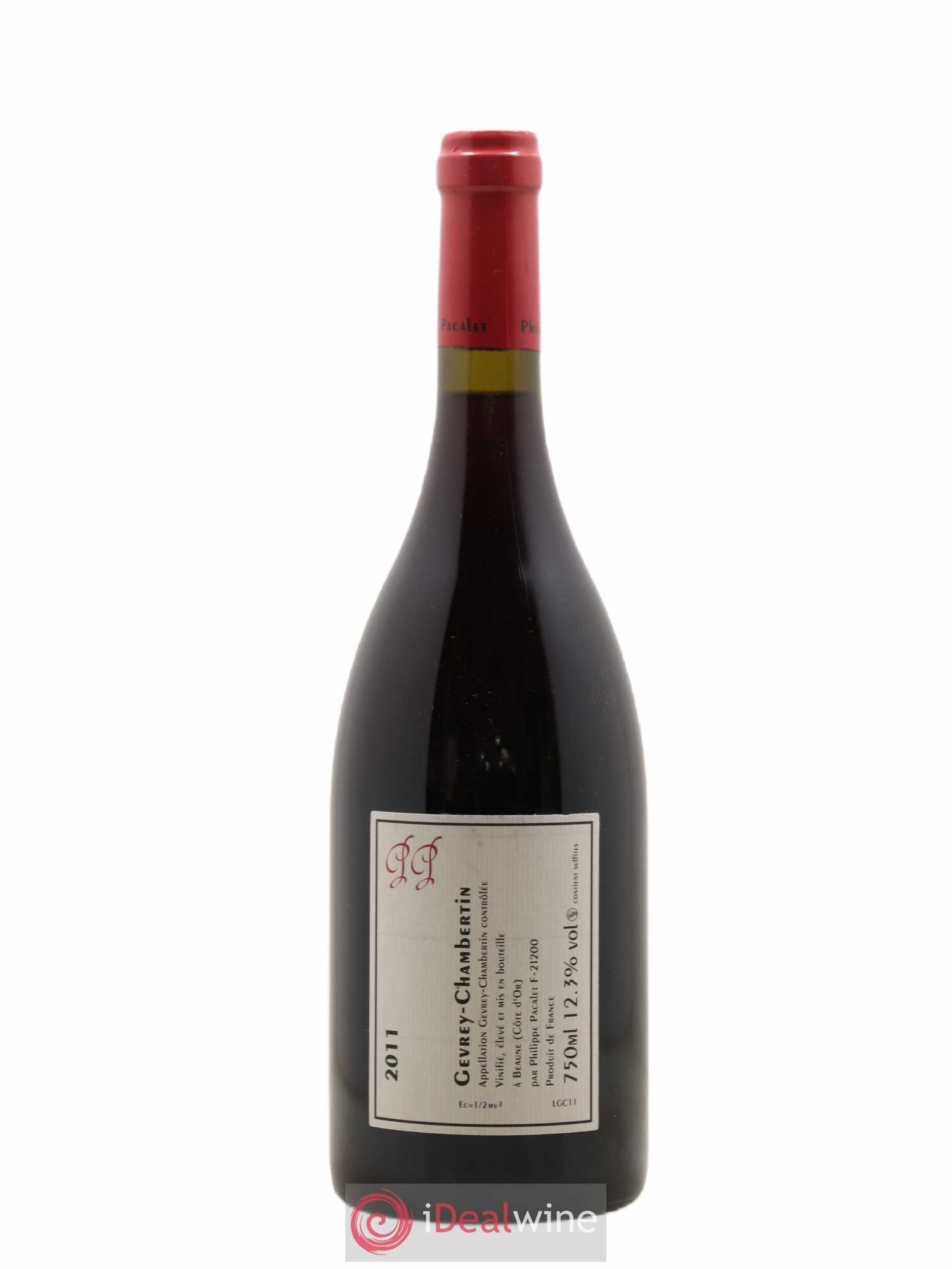 Gevrey-Chambertin Philippe Pacalet 2011 - Lot de 1 bouteille - 1