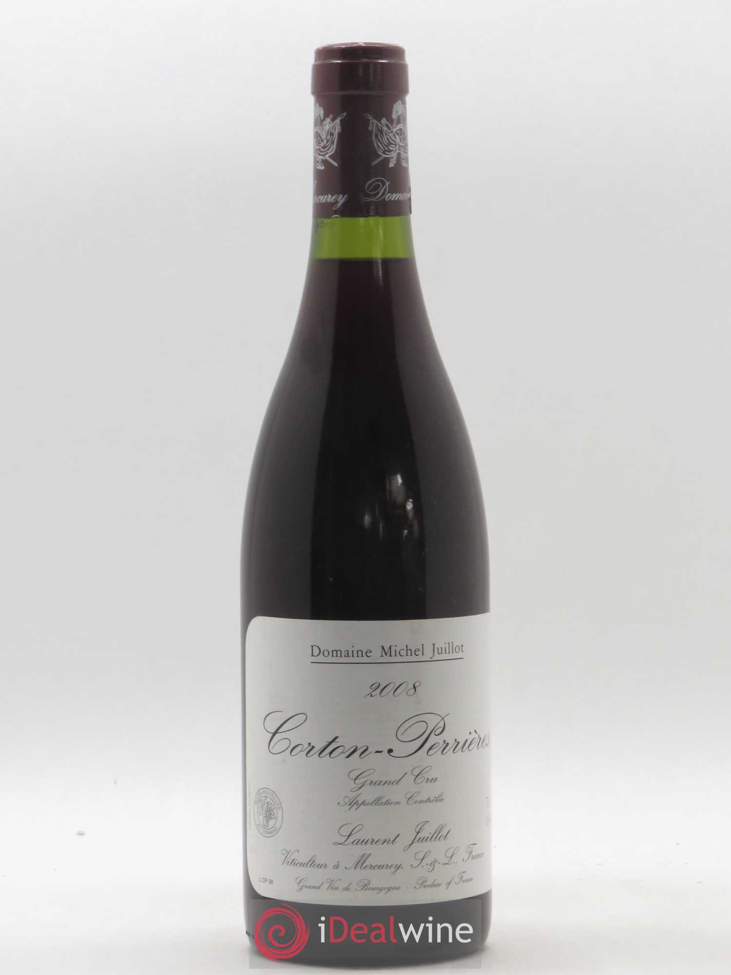 Corton-Perrières Grand Cru Michel Juillot (Domaine) 2008 - Lot de 1 bouteille - 0