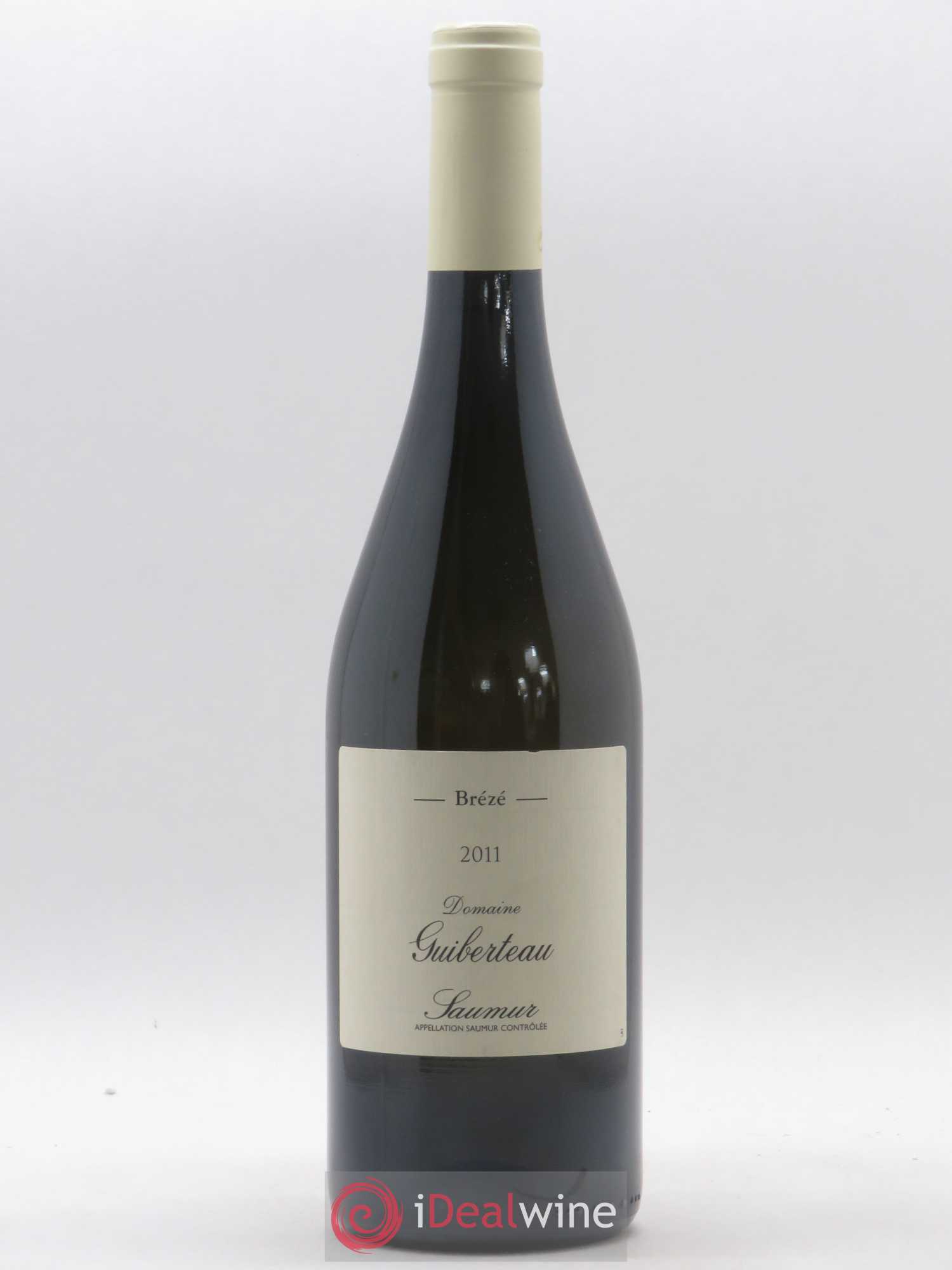 Saumur Brézé Clos des Carmes Domaine Guiberteau 2011 - Lot de 1 bouteille - 0