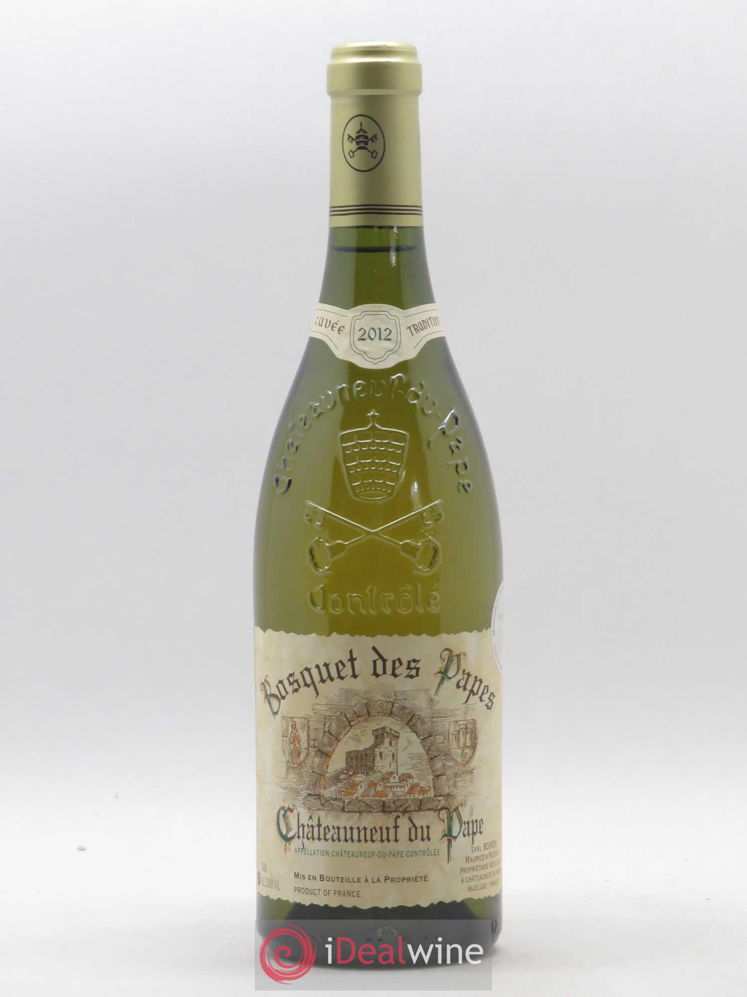 Châteauneuf-du-Pape Bosquet Des Papes 2012 - Posten von 1 Flasche - 0