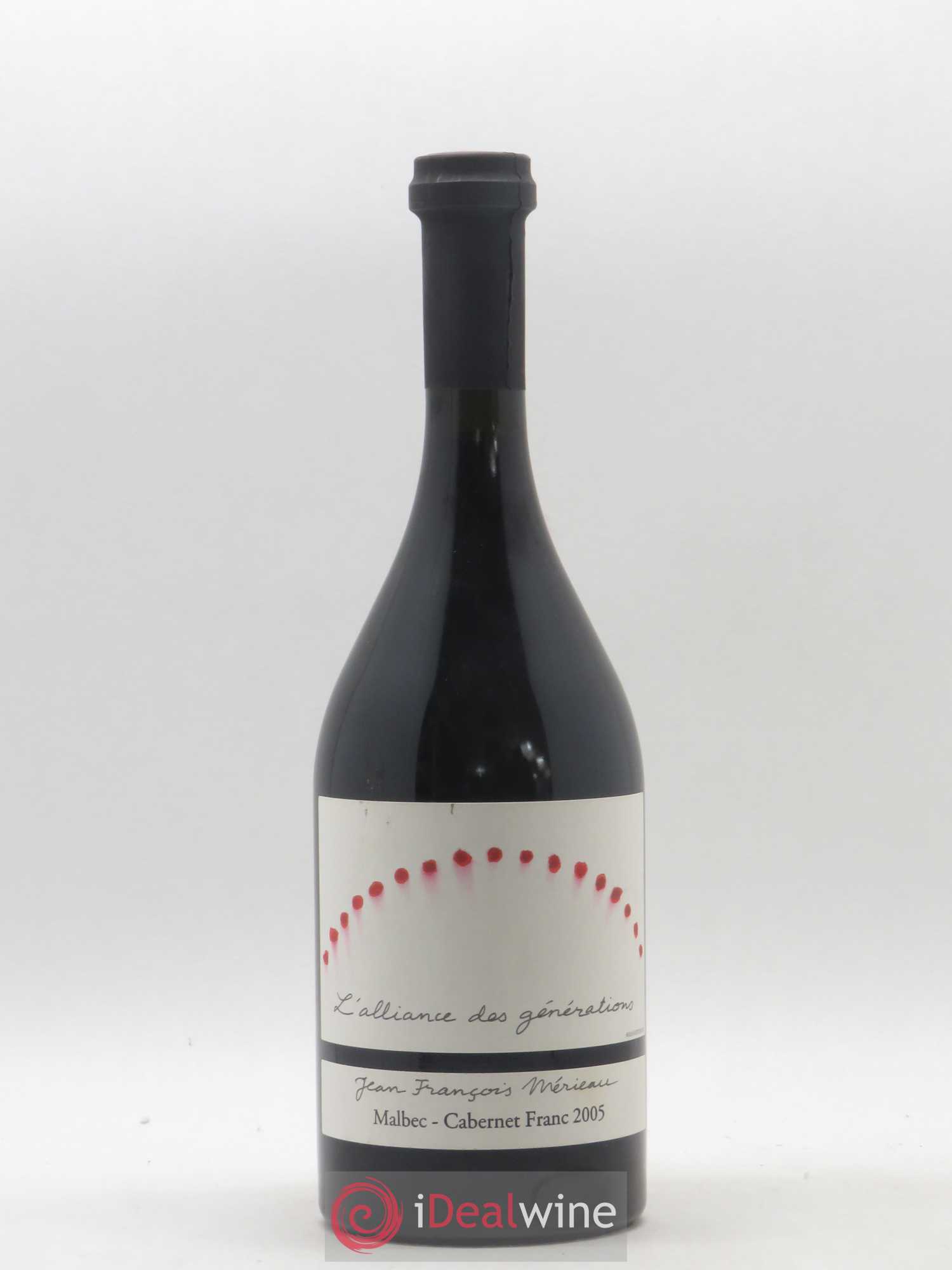Touraine Jean-Francois Merieau Touraine Alliance des Generations (sans prix de réserve) 2005 - Posten von 1 Flasche - 0