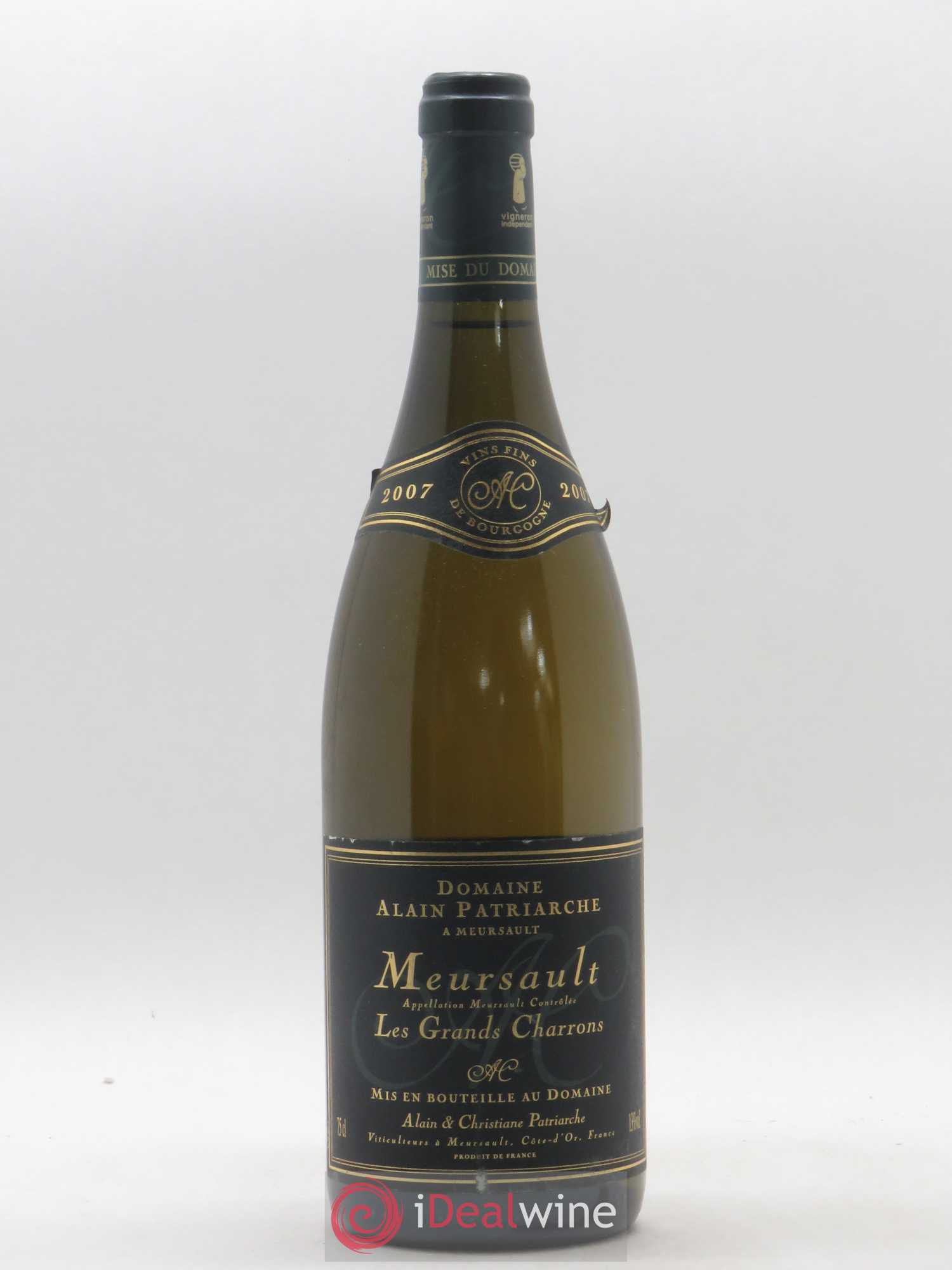 Meursault Grands Charrons Domaine Patriarche 2007 - Posten von 1 Flasche - 0