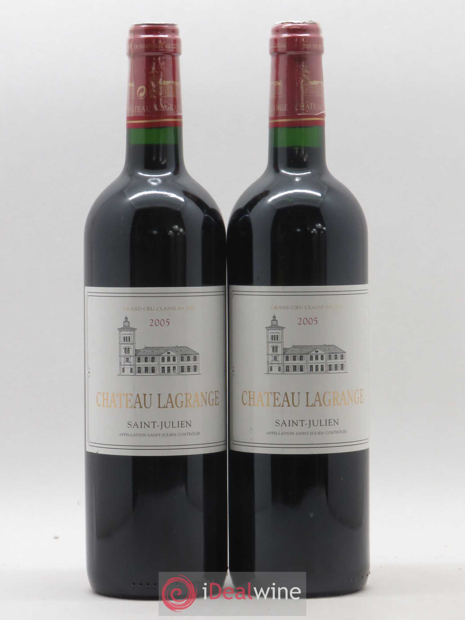 Château Lagrange 3ème Grand Cru Classé 2005 - Lot de 2 bouteilles - 0