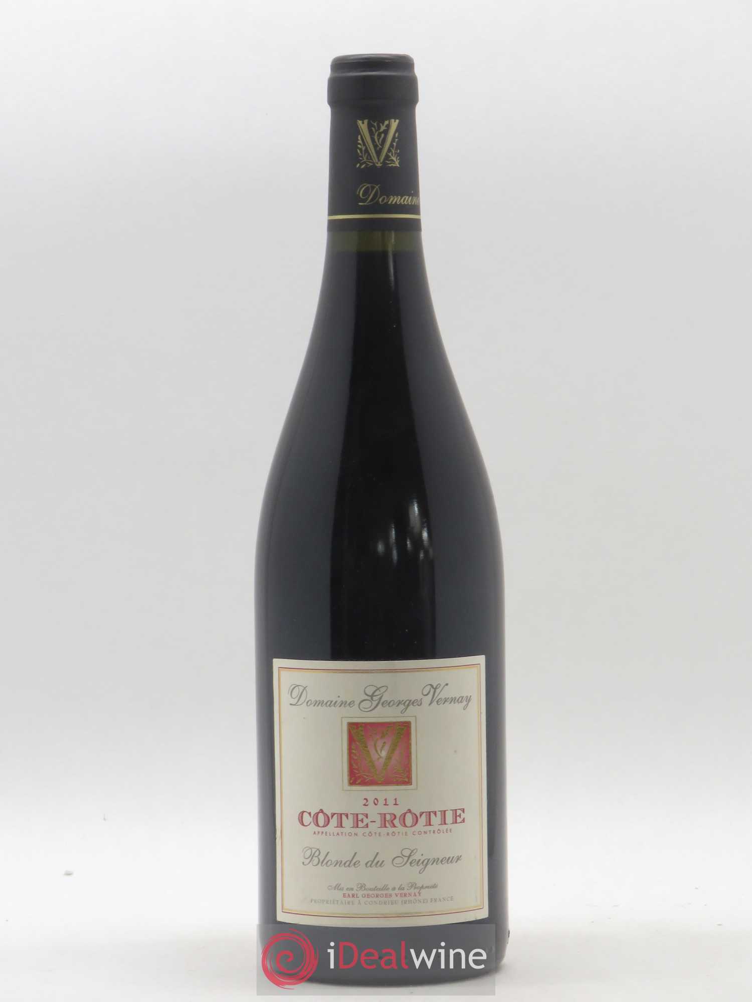 Côte-Rôtie Blonde du Seigneur Georges Vernay 2011 - Lot de 1 bouteille - 0