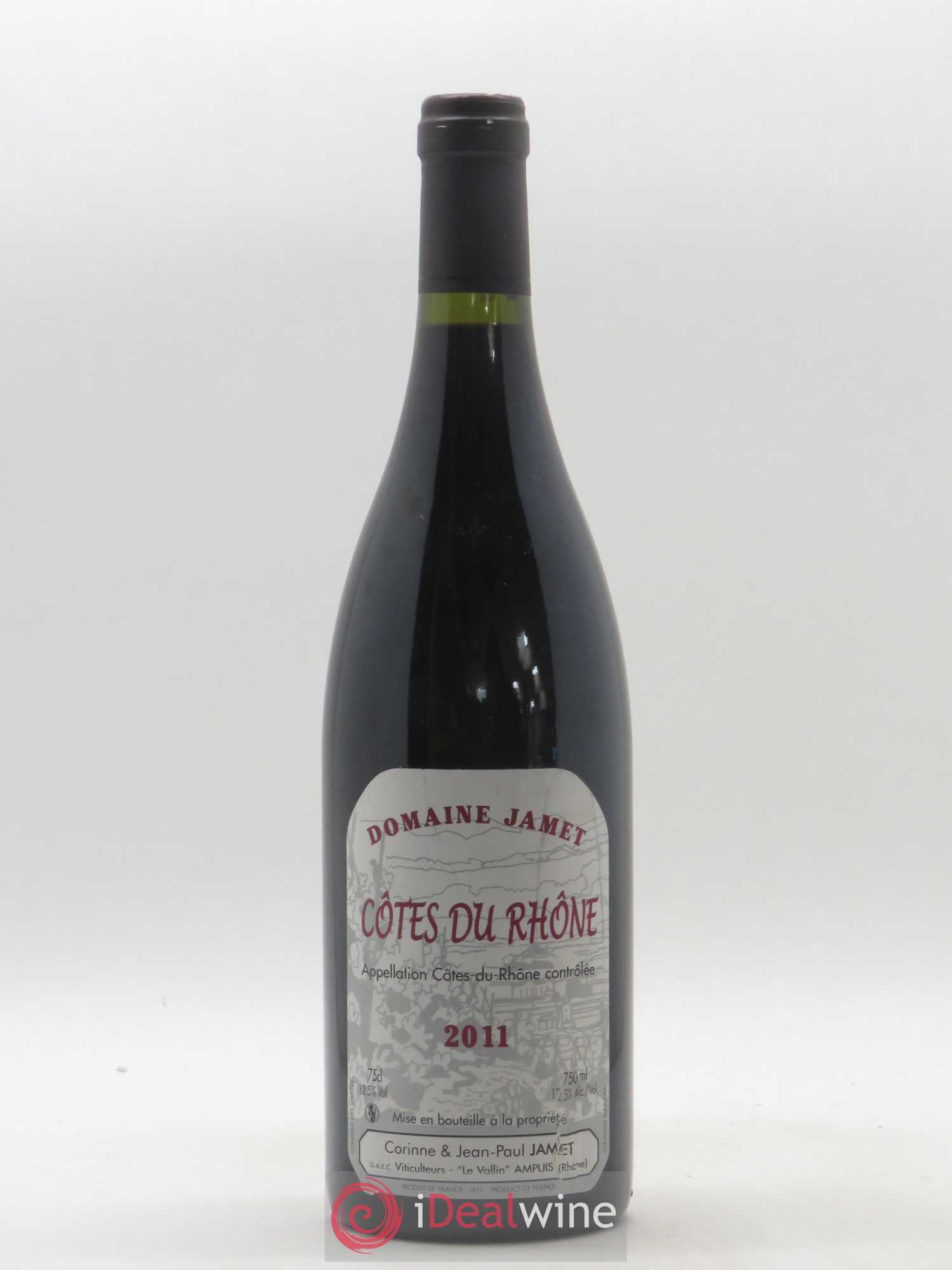 Côtes-du-Rhône Jamet (Domaine) 2011 - Lot de 1 bouteille - 0