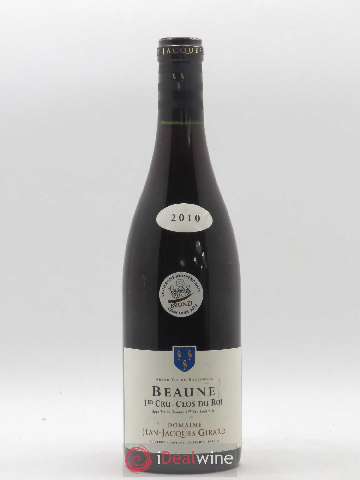 Beaune 1er Cru Clos du Roi Domaine Jean-Jacques Girard 2010 - Posten von 1 Flasche - 0