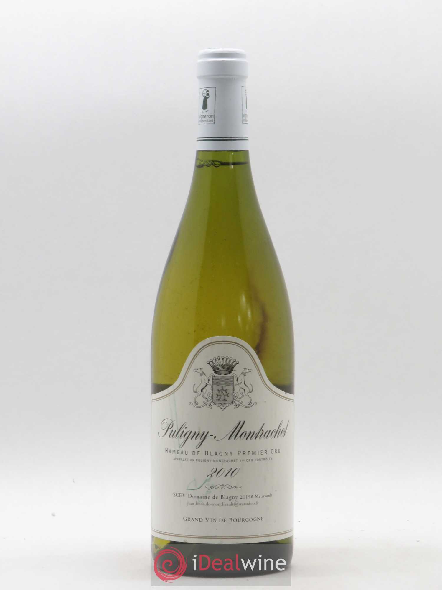 Puligny-Montrachet 1er Cru Le Hameau De Blagny Domaine De Blagny 2010 - Posten von 1 Flasche - 0