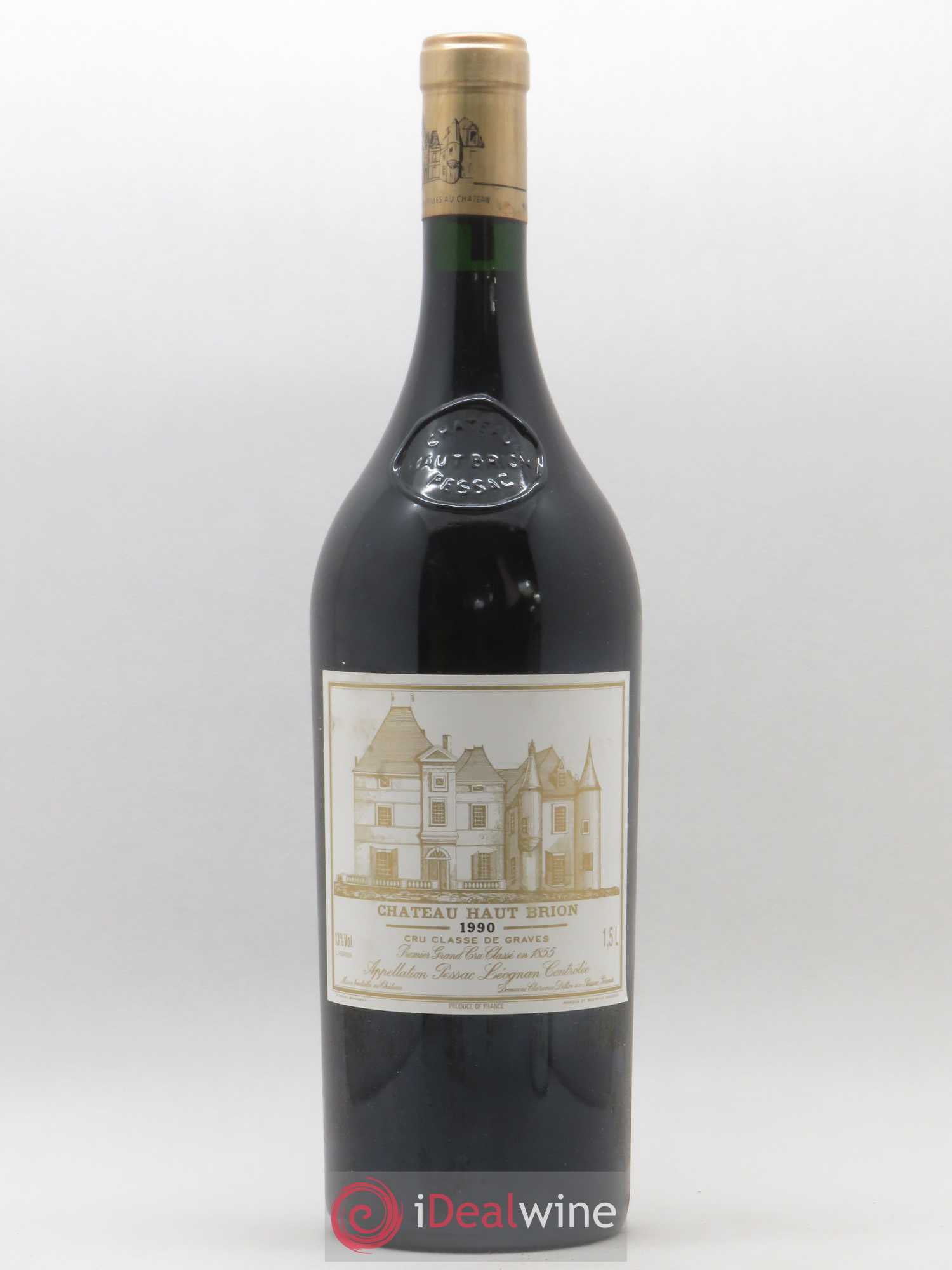 Château Haut Brion 1er Grand Cru Classé 1990 - Lot de 1 magnum - 0