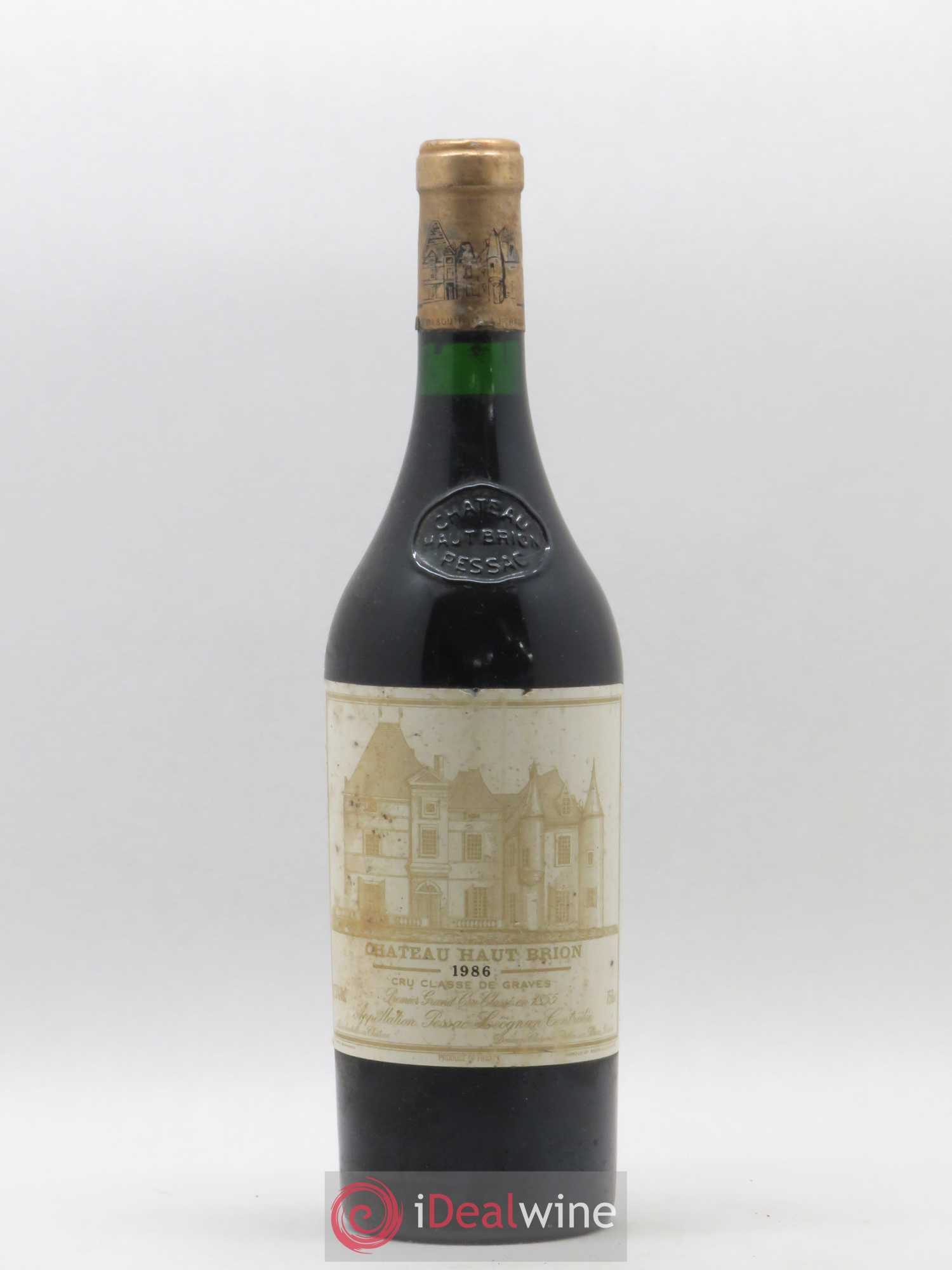 Château Haut Brion 1er Grand Cru Classé 1986 - Lot de 1 bouteille - 0