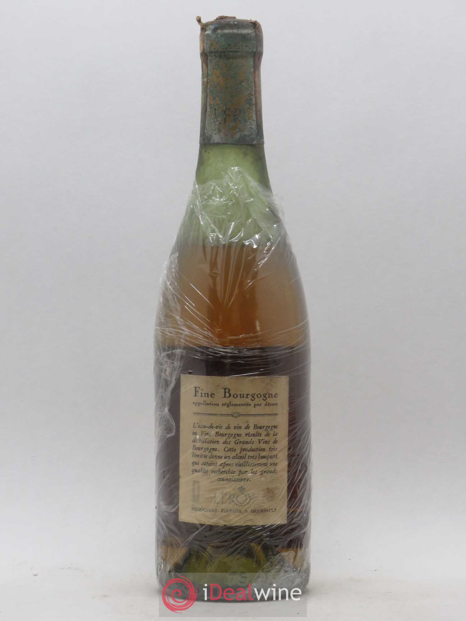 Marc de Bourgogne Fine du Centenaire Leroy 75 Cl - Posten von 1 Flasche - 1