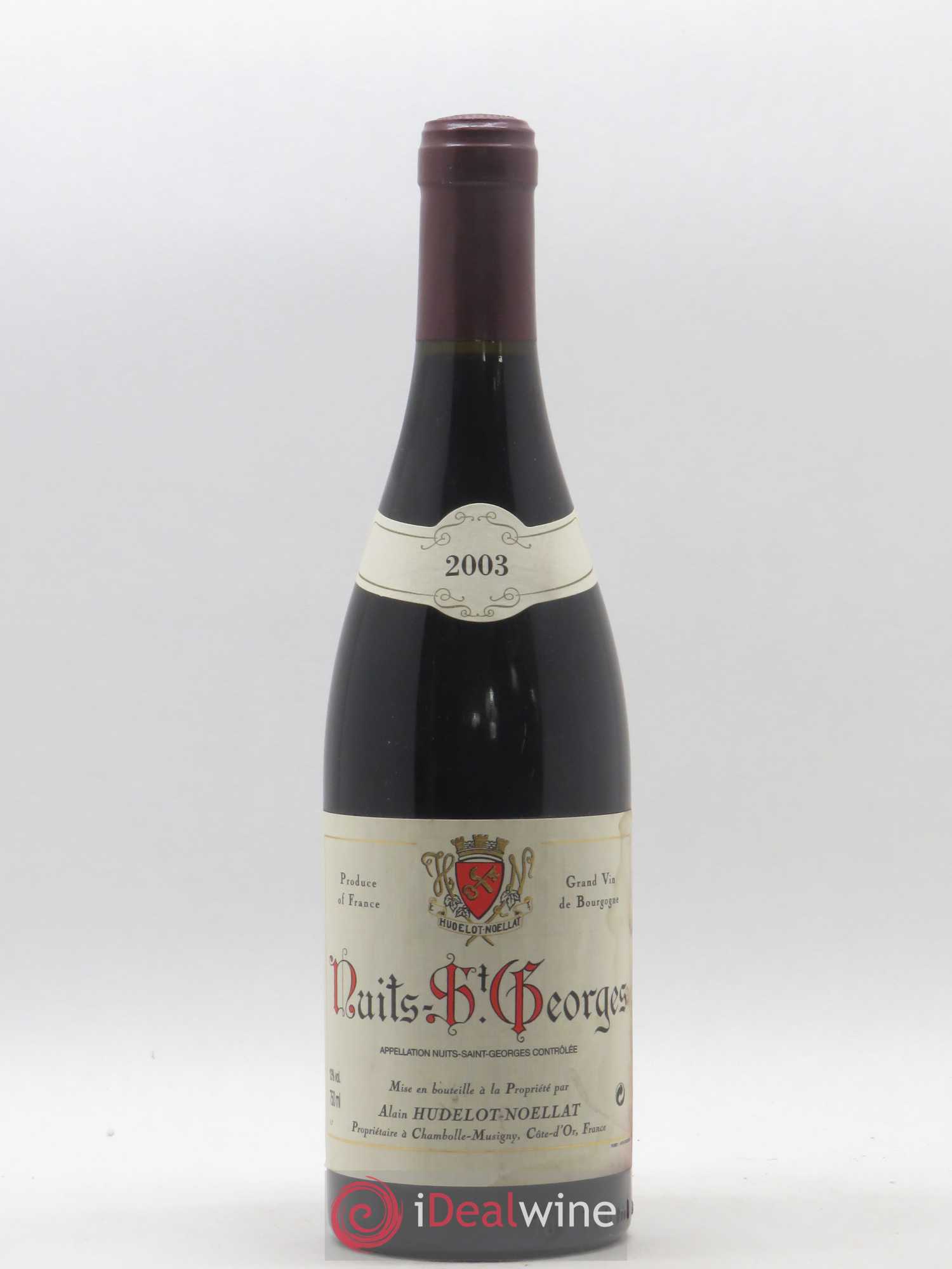 Nuits-Saint-Georges Alain Hudelot-Noellat 2003 - Posten von 1 Flasche - 0