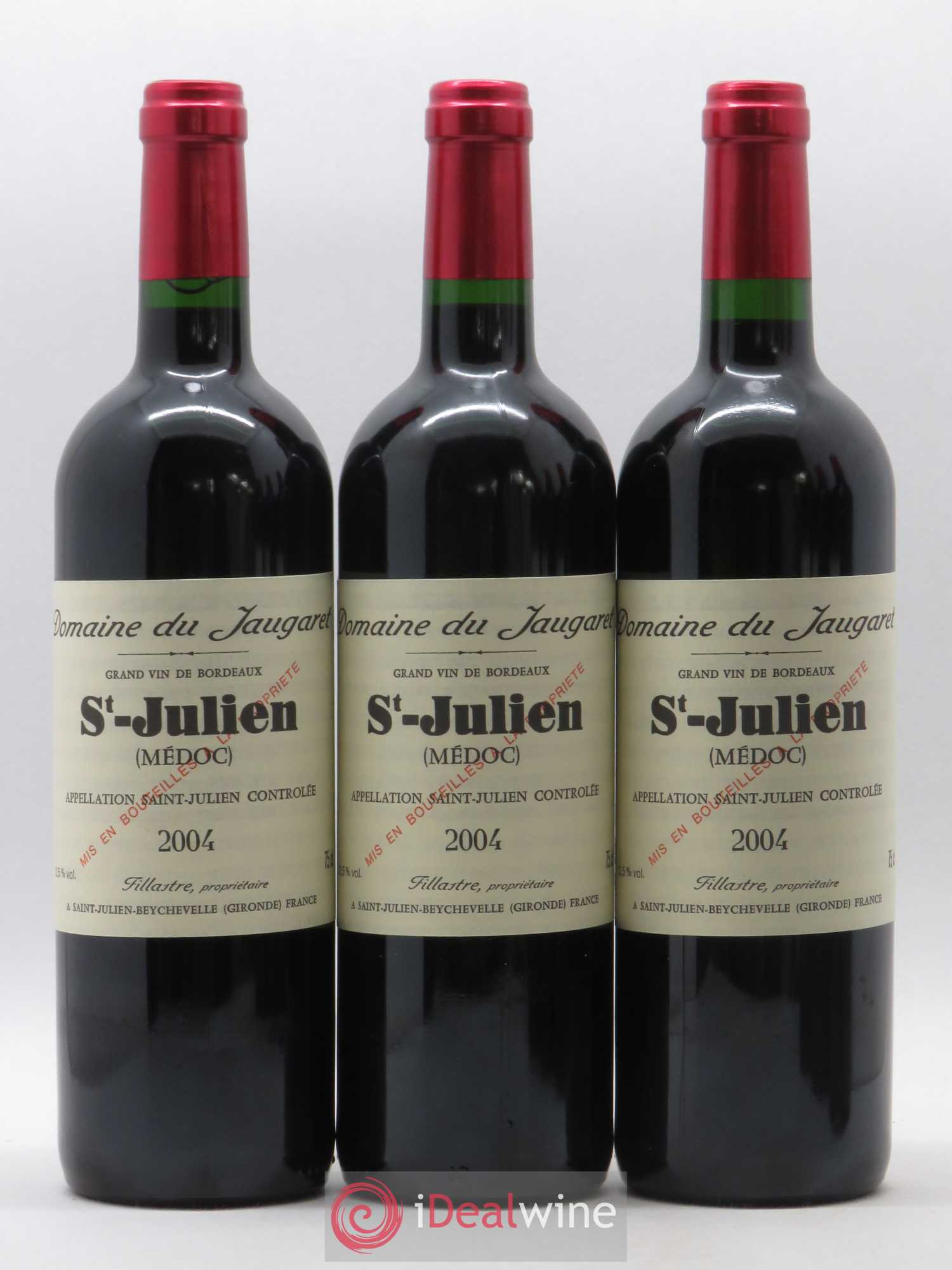 Domaine du Jaugaret 2004 - Lot de 6 bouteilles - 1