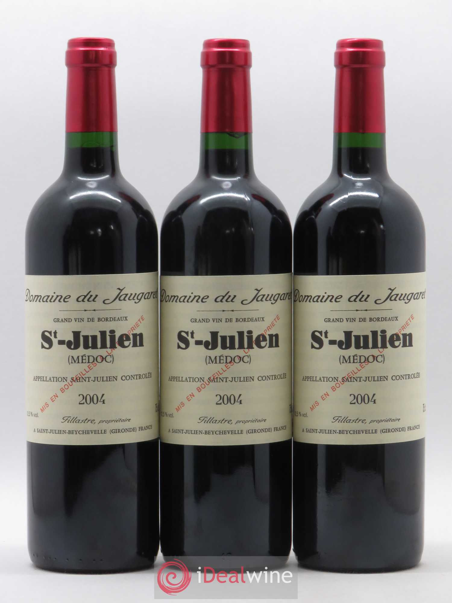 Domaine du Jaugaret 2004 - Lot de 6 bouteilles - 2