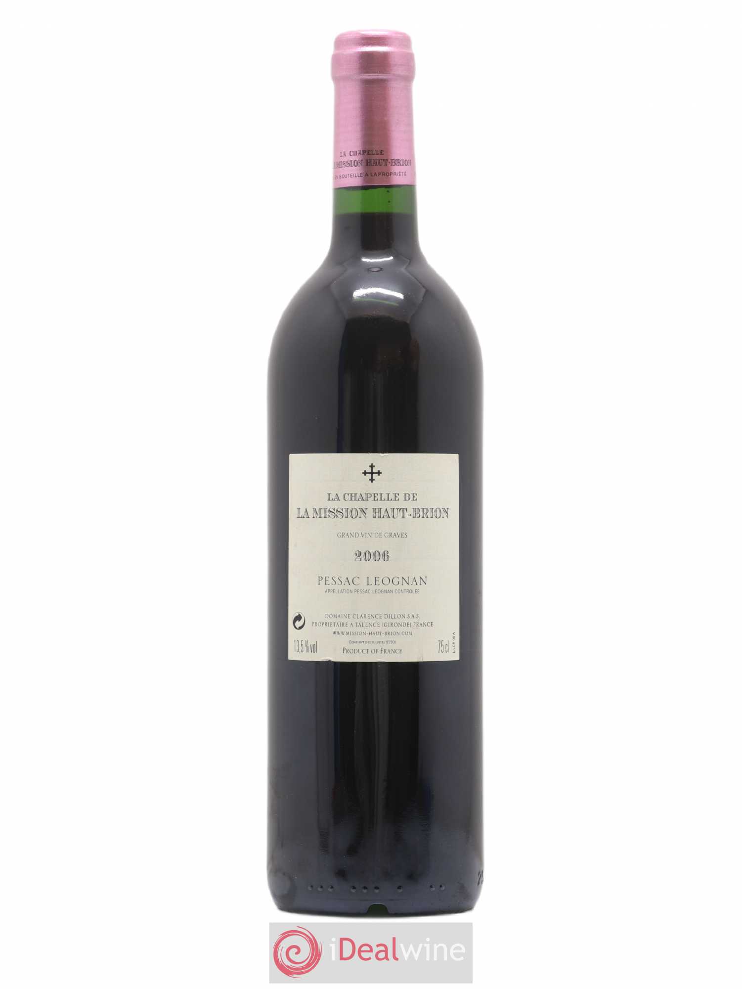 La Chapelle de La Mission Haut-Brion Second Vin 2006 - Lot de 1 bouteille - 1