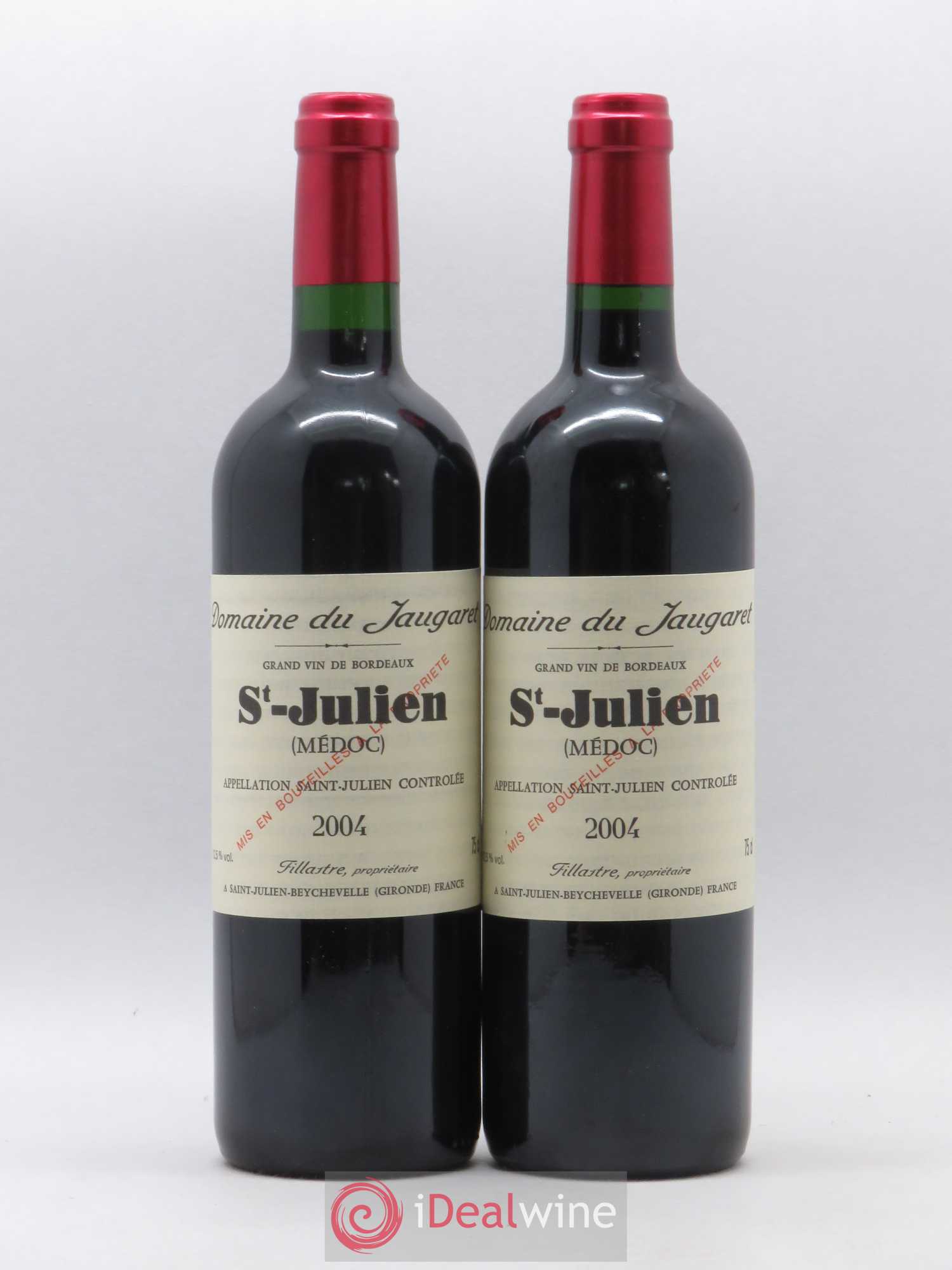 Domaine du Jaugaret 2004 - Lot de 2 bouteilles - 0