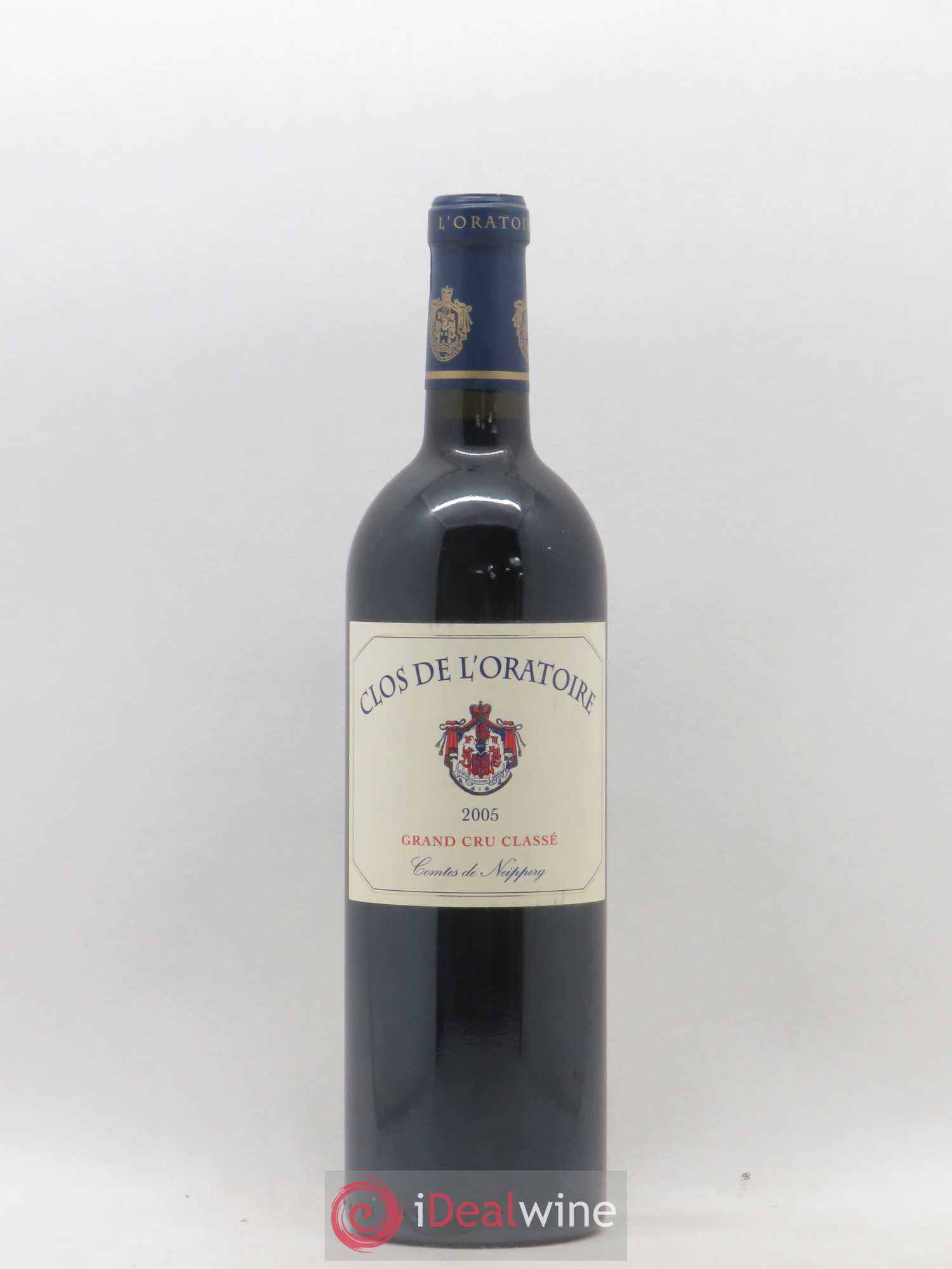 Clos de l'Oratoire Grand Cru Classé 2005 - Lot de 1 bouteille - 0