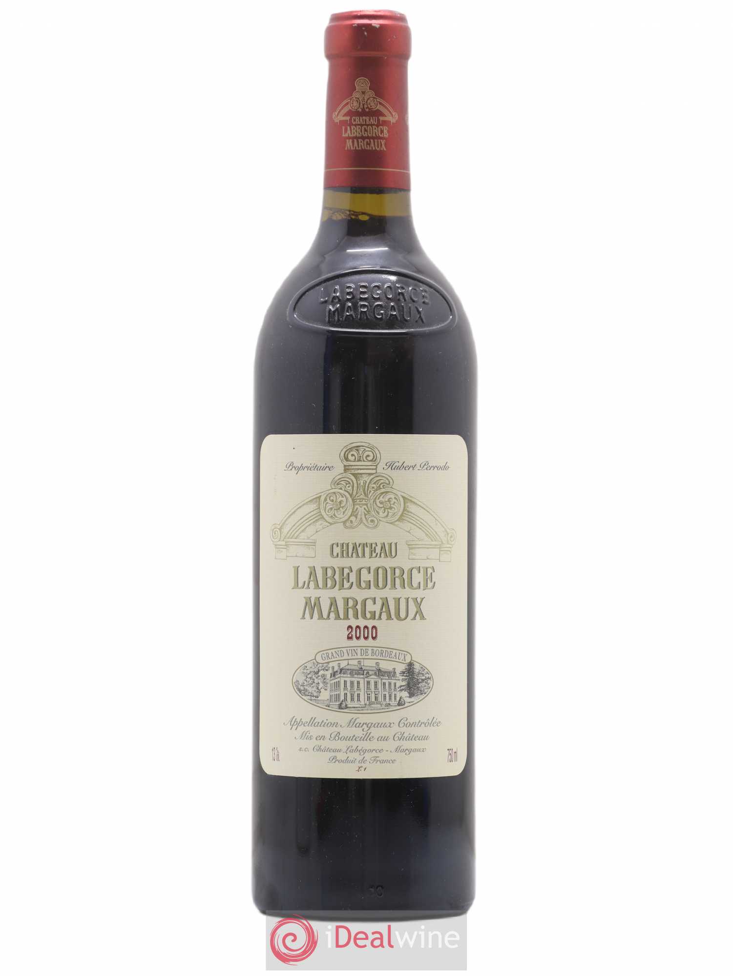 Château Labegorce Cru Bourgeois 2000 - Lot de 1 bouteille - 0