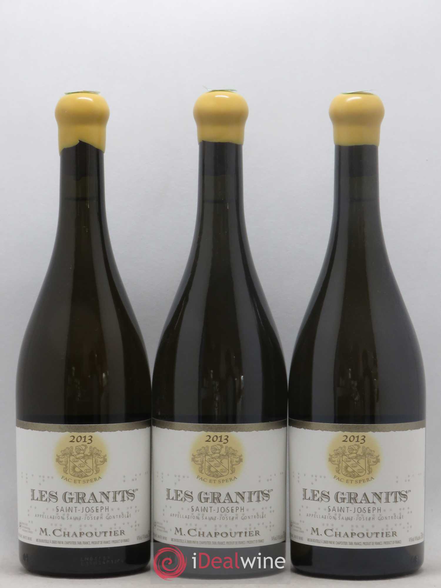 Saint-Joseph Les Granits Chapoutier 2013 - Lot de 6 bouteilles - 1