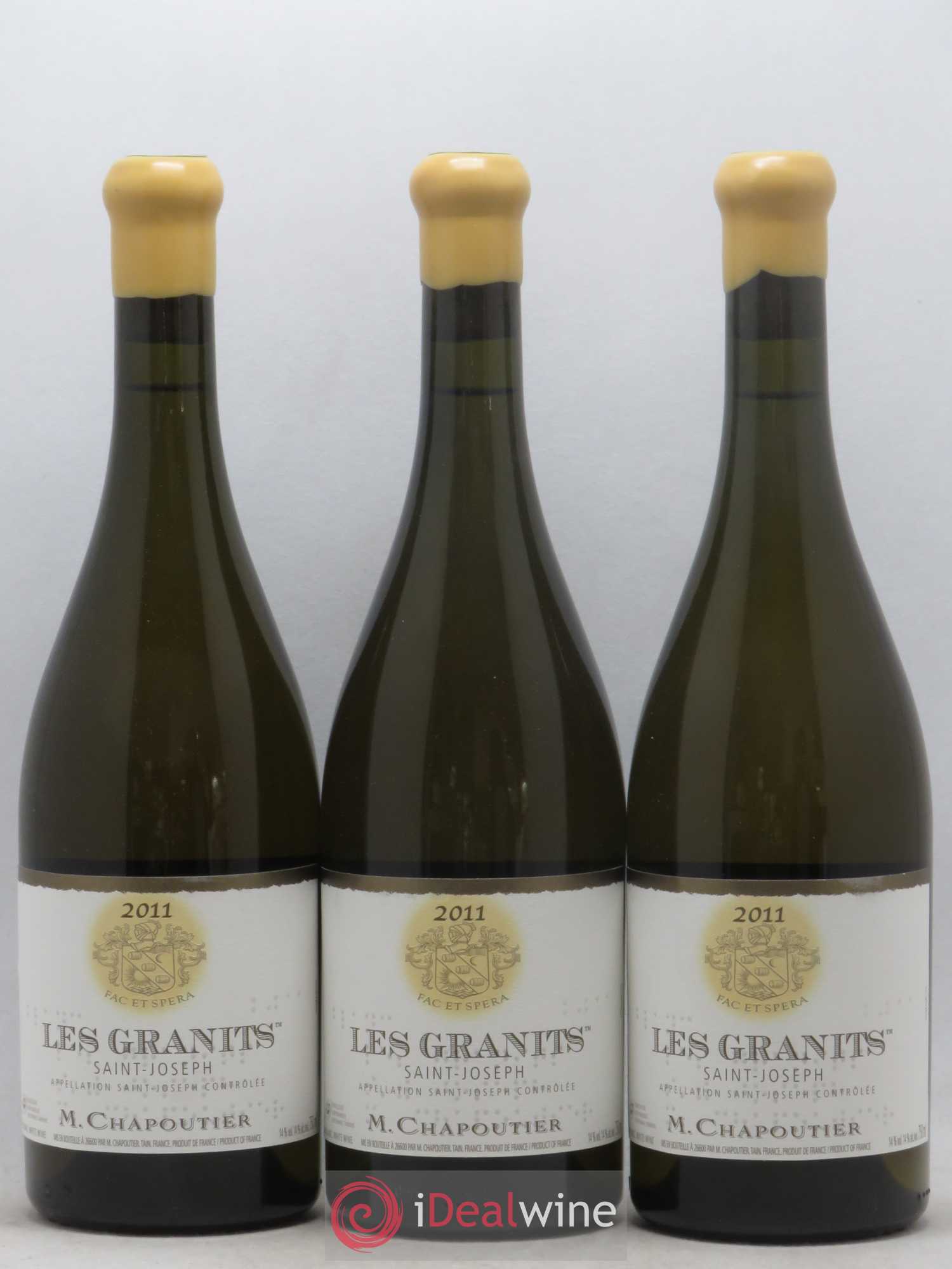 Saint-Joseph Les Granits Chapoutier 2011 - Lot de 6 bouteilles - 1