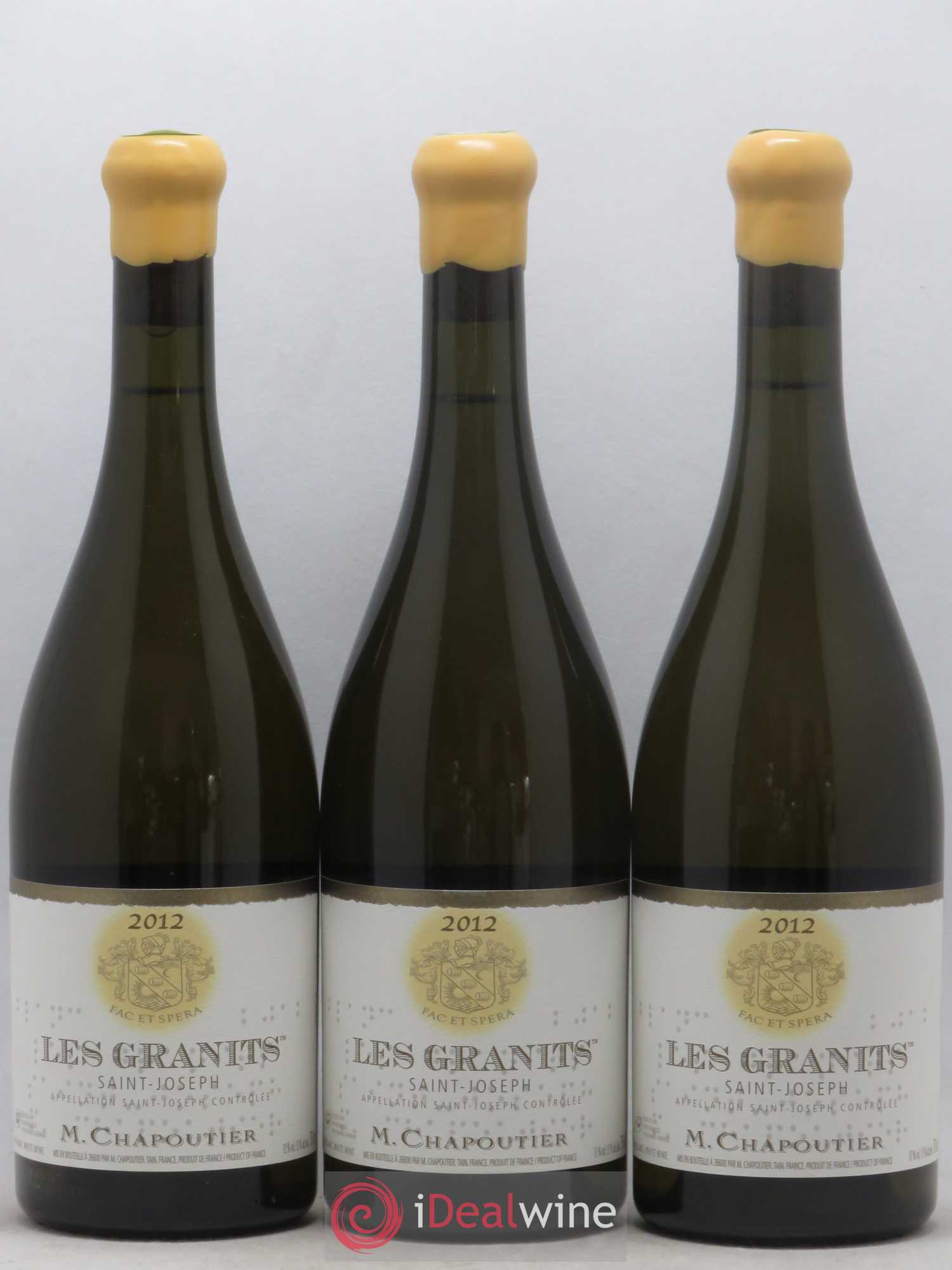 Saint-Joseph Les Granits Chapoutier 2012 - Lot de 6 bouteilles - 2