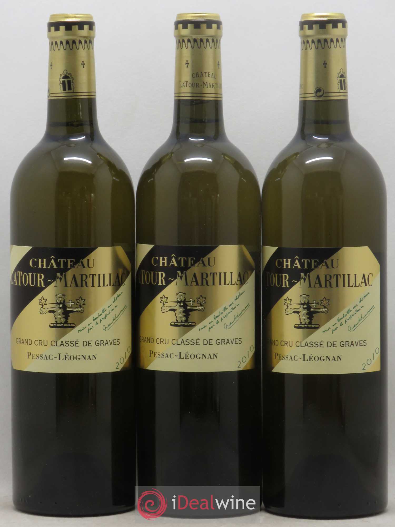 Château Latour-Martillac Cru Classé de Graves 2010 - Lot de 12 bouteilles - 1