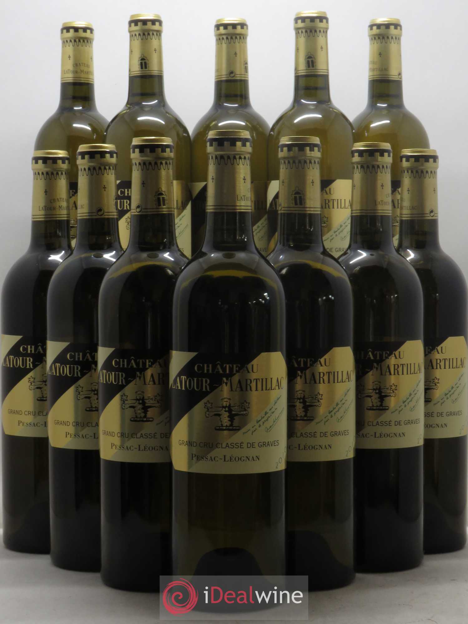 Château Latour-Martillac Cru Classé de Graves 2010 - Lot de 12 bouteilles - 0