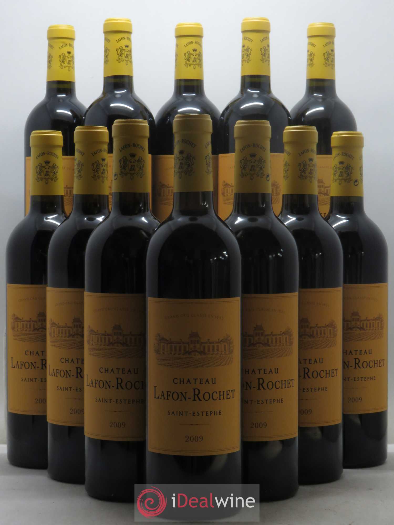 Château Lafon Rochet 4ème Grand Cru Classé 2009 - Lot de 12 bouteilles - 0