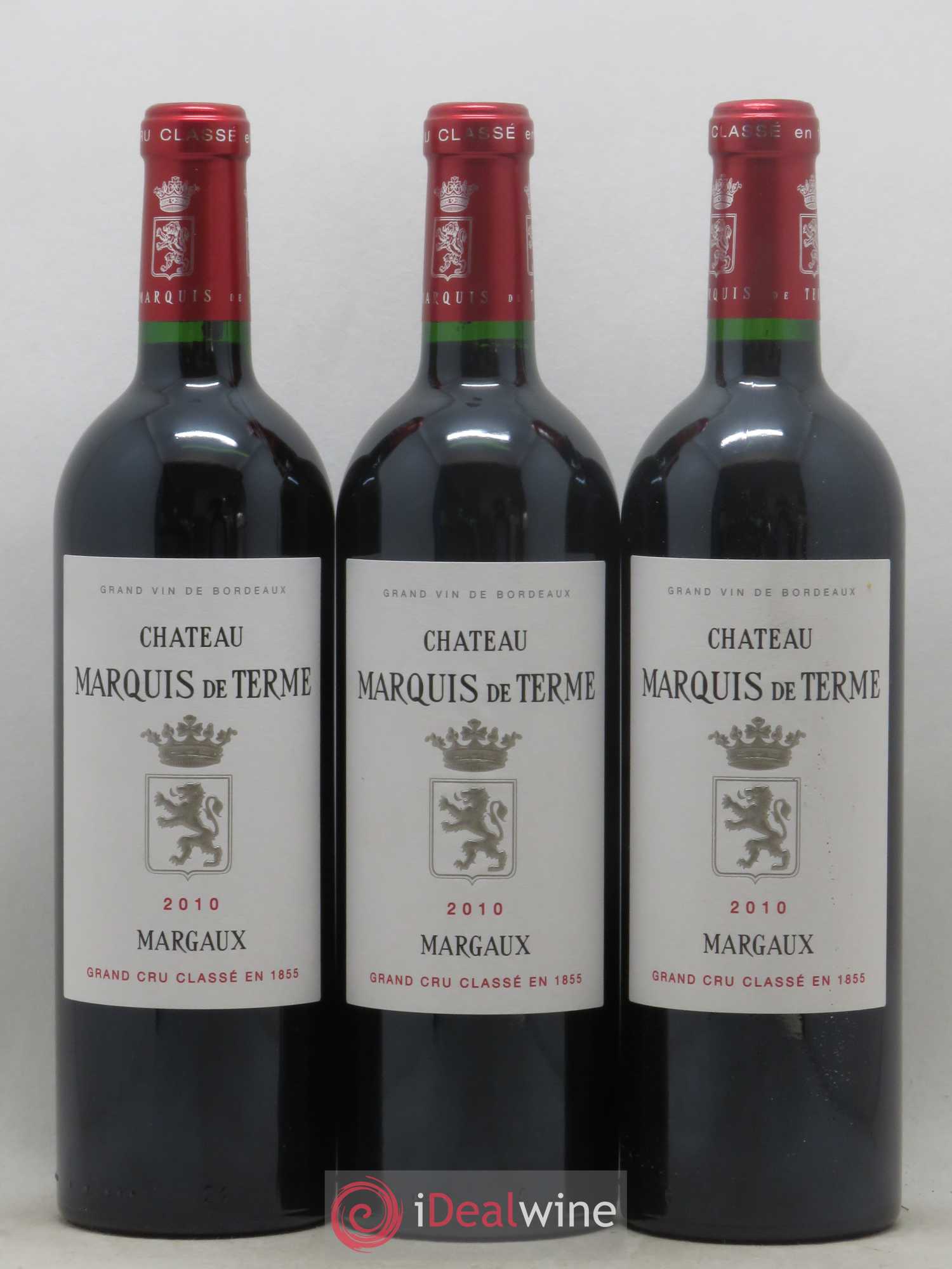 Château Marquis de Terme 4ème Grand Cru Classé 2010 - Lot de 12 bouteilles - 2