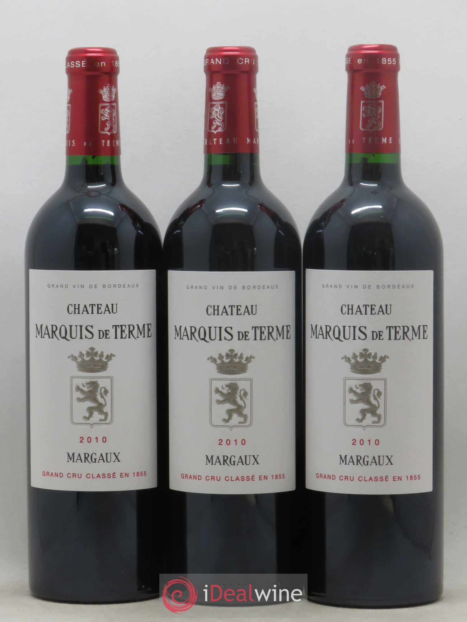 Château Marquis de Terme 4ème Grand Cru Classé 2010 - Lot de 12 bouteilles - 4